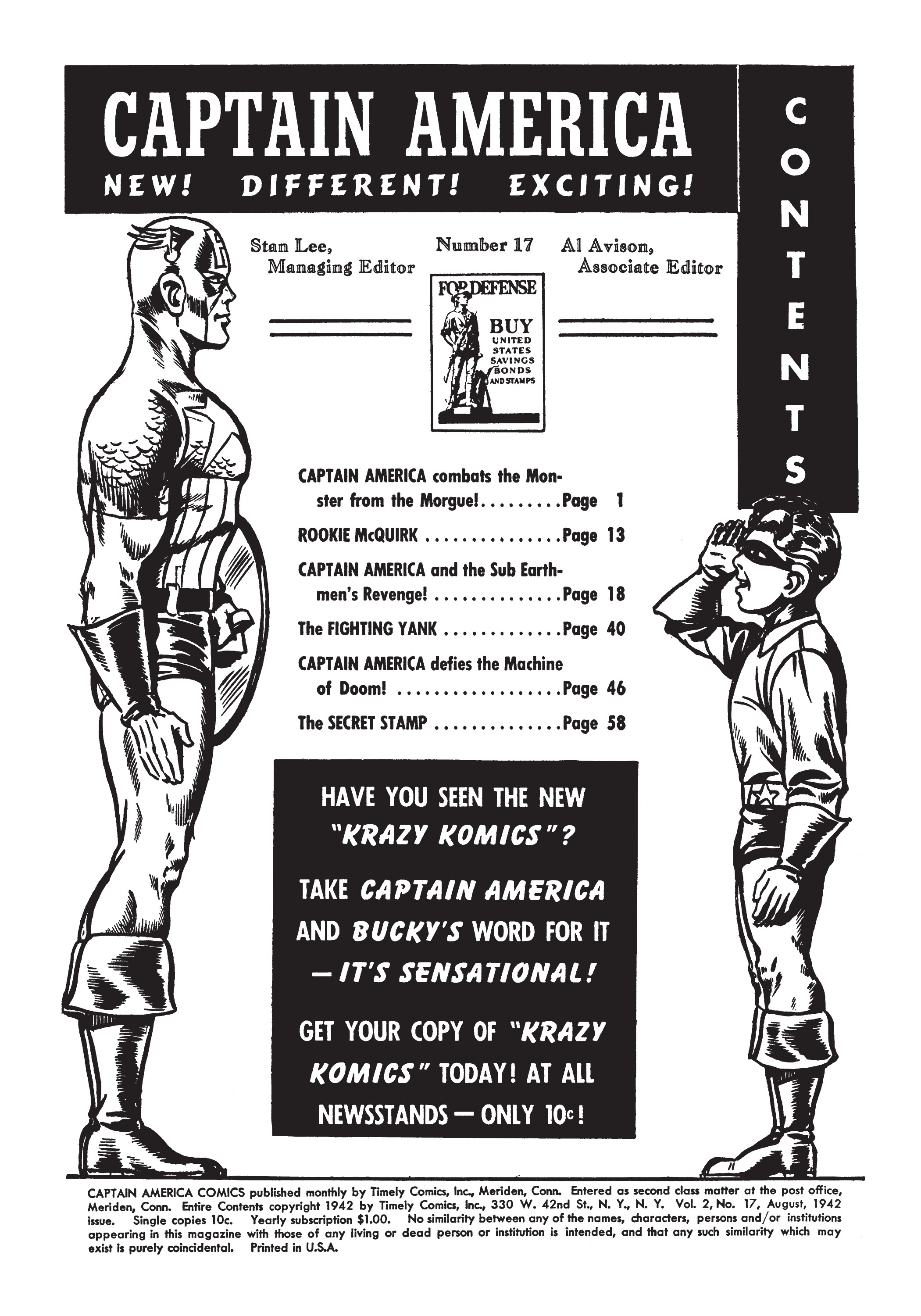 Read online Marvel Masterworks: Golden Age Captain America comic -  Issue # TPB 5 (Part 1) - 9