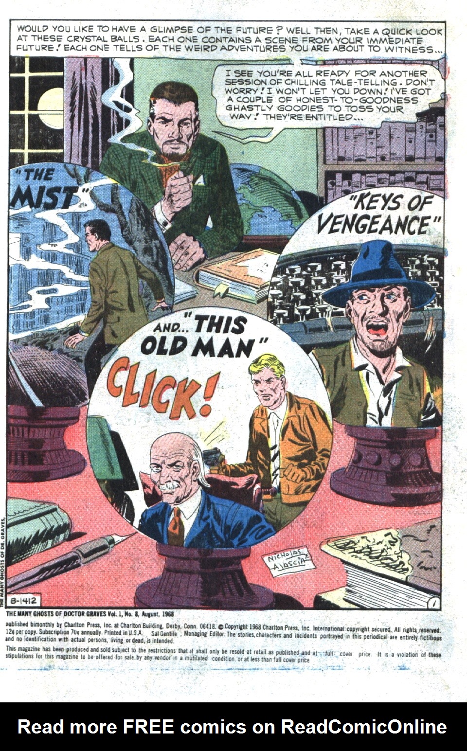 Read online The Many Ghosts of Dr. Graves comic -  Issue #8 - 3