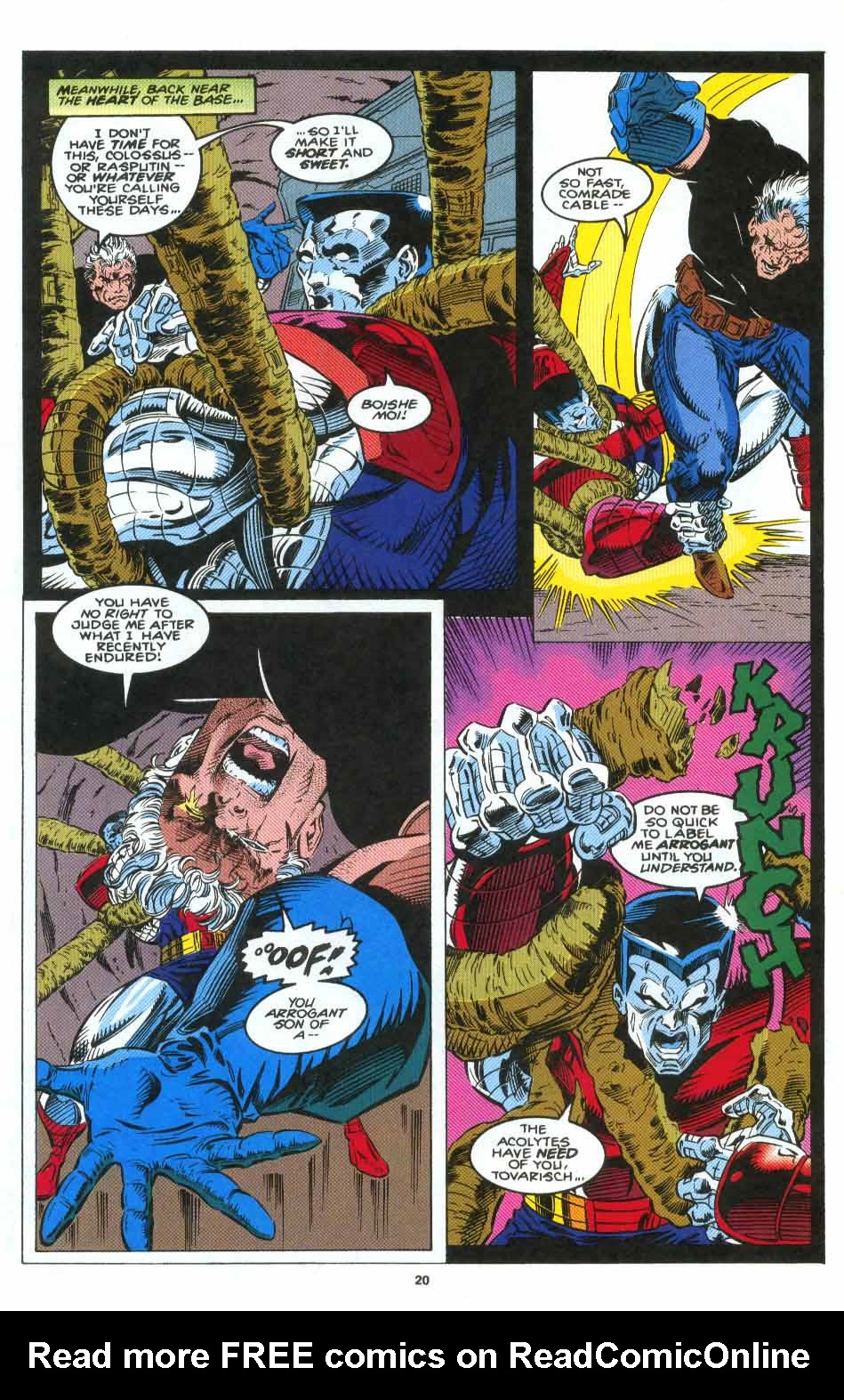 Read online Cable (1993) comic -  Issue #11 - 20