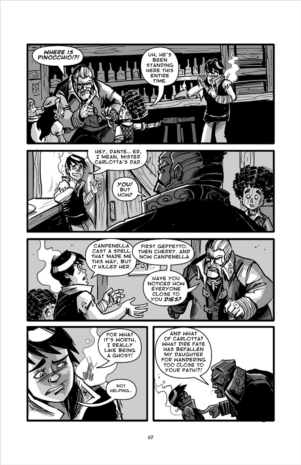 Pinocchio: Vampire Slayer - Of Wood and Blood issue 3 - Page 18