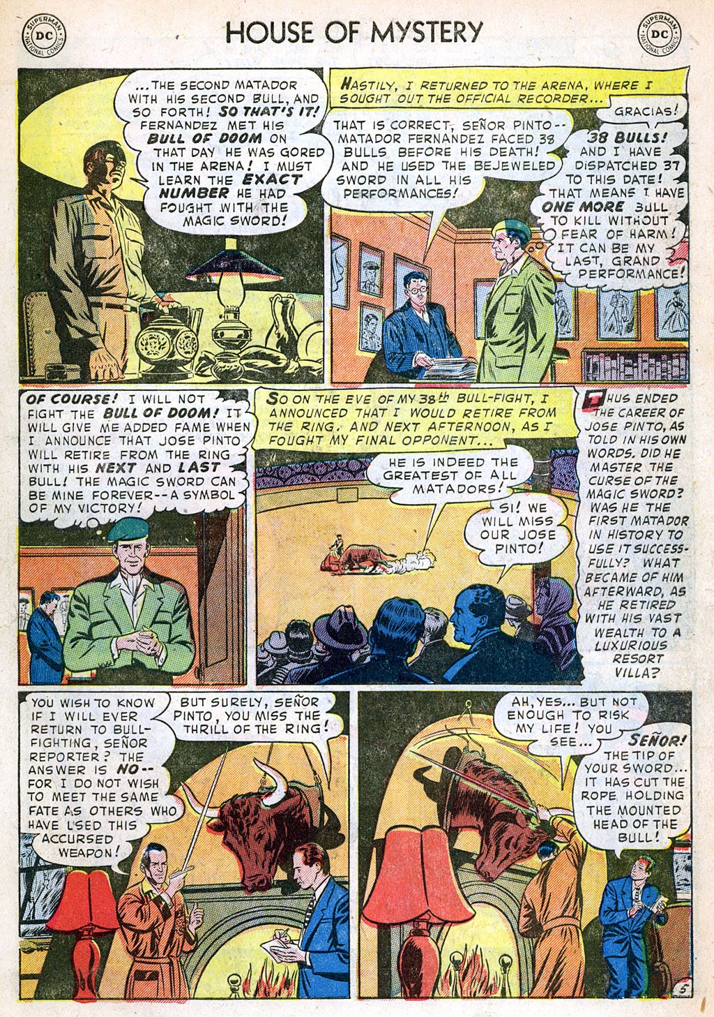 Read online House of Mystery (1951) comic -  Issue #12 - 31