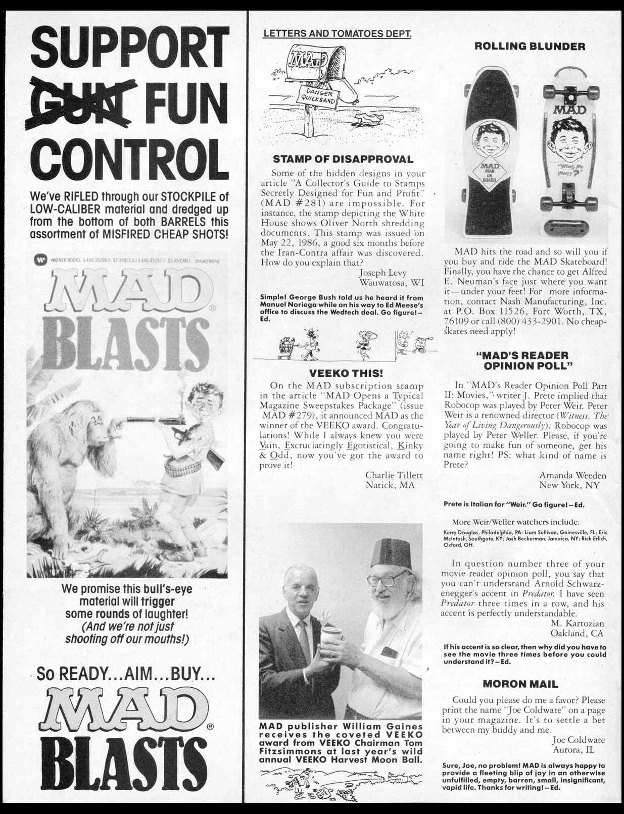 Read online MAD comic -  Issue #283 - 4