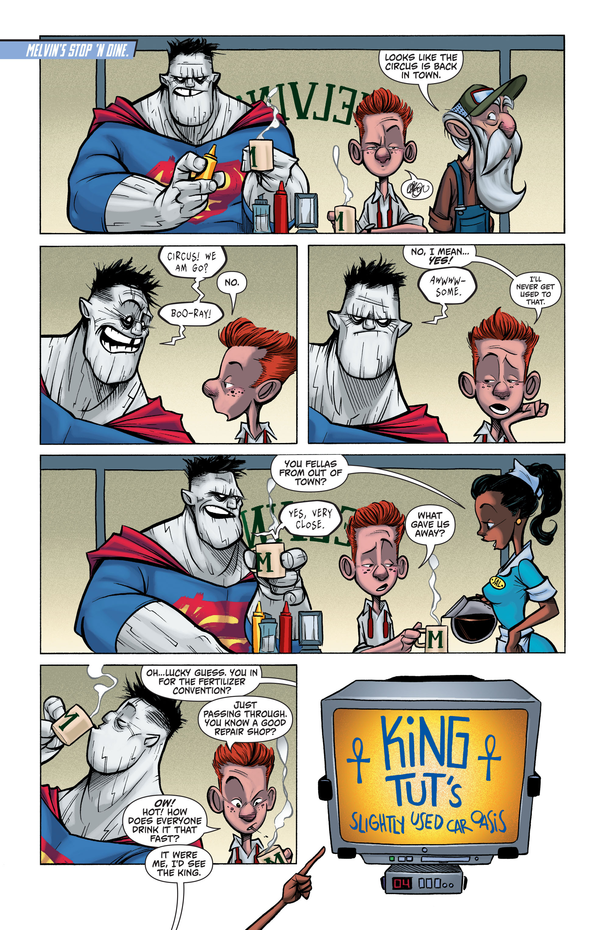 Read online Bizarro comic -  Issue #1 - 11