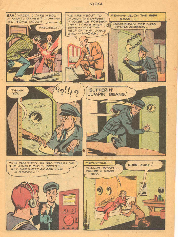 Read online Nyoka the Jungle Girl (1945) comic -  Issue #9 - 5