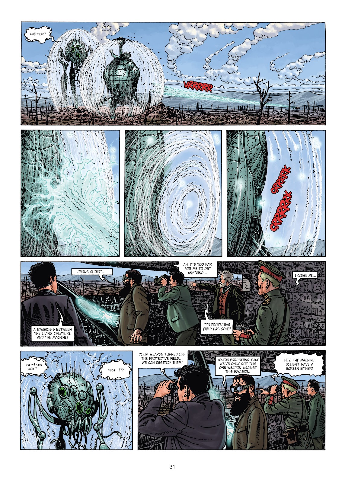 War of the World War One Vol. 3: The Monsters from Mars issue Full - Page 31