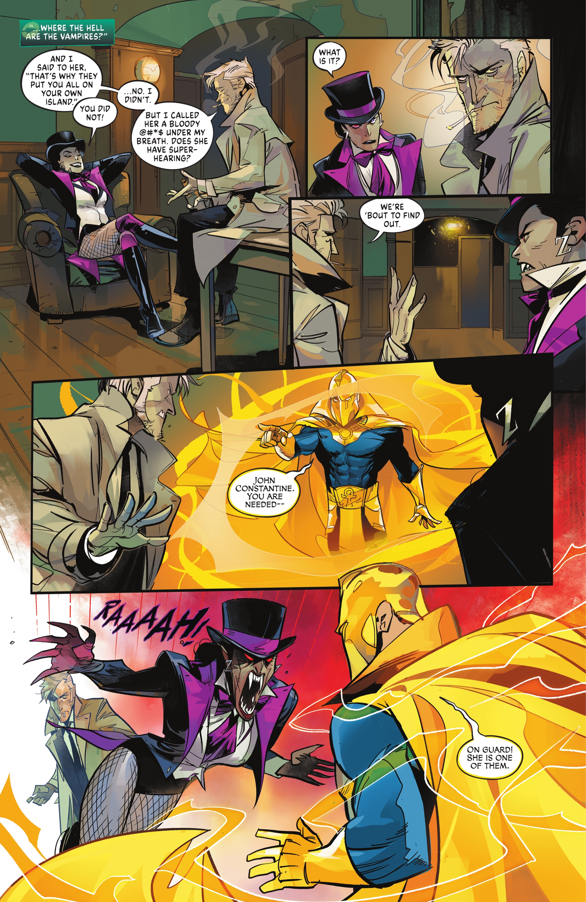 Read online DC vs. Vampires comic -  Issue # _Crypt Edition - 12
