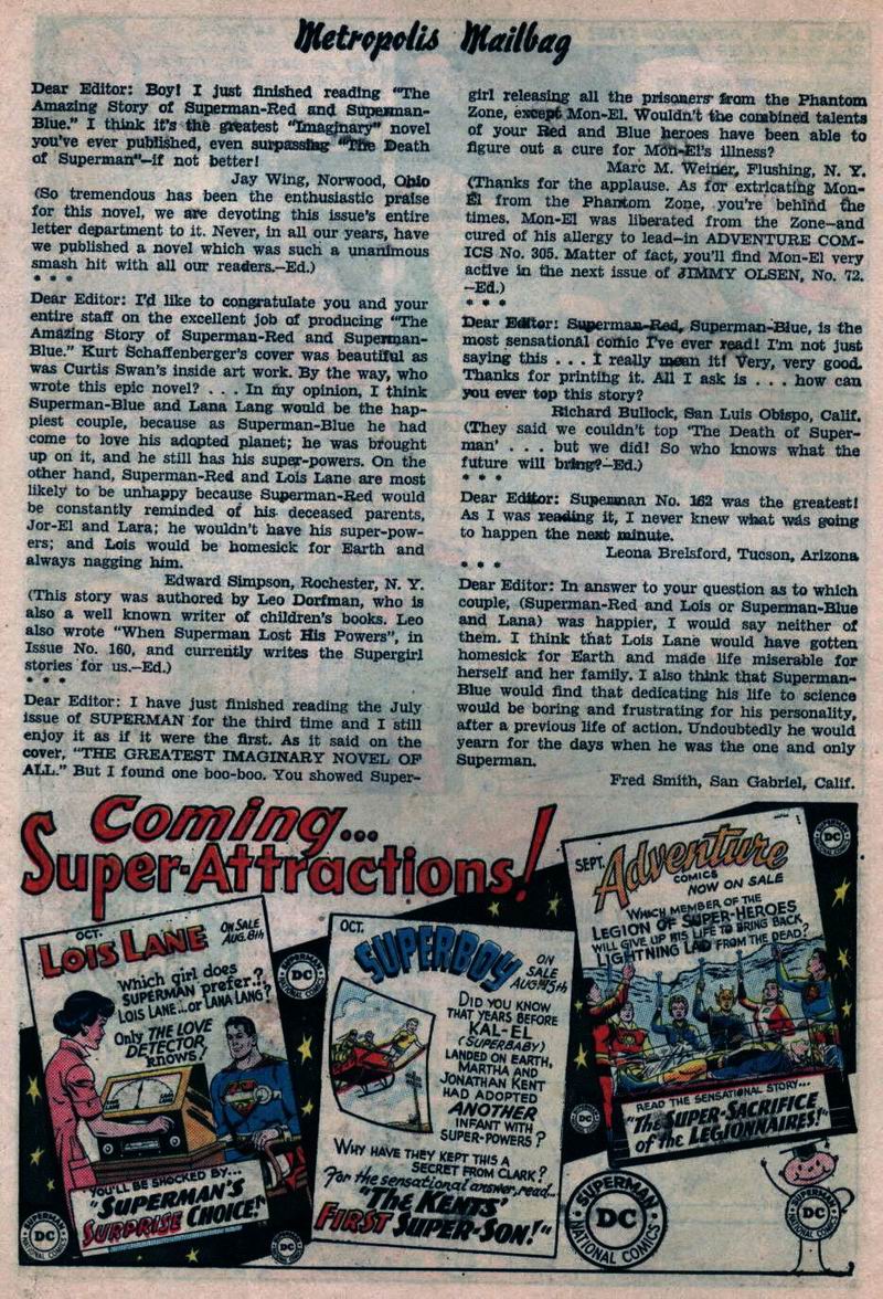 Read online Superman (1939) comic -  Issue #164 - 22
