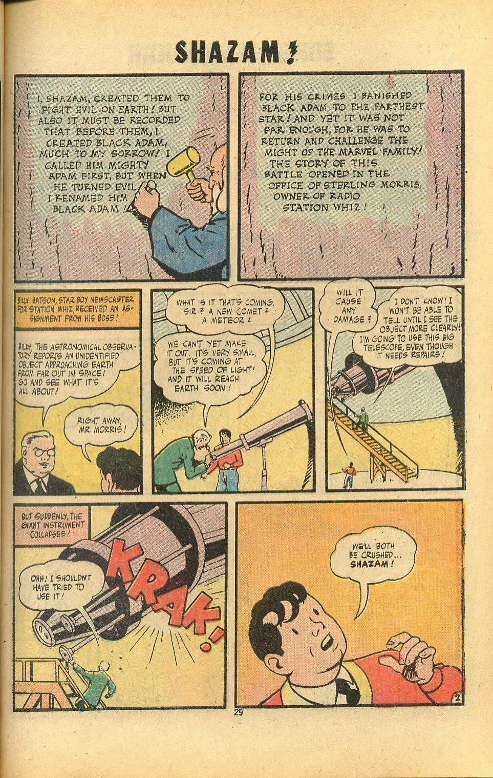 Read online Shazam! (1973) comic -  Issue #8 - 29