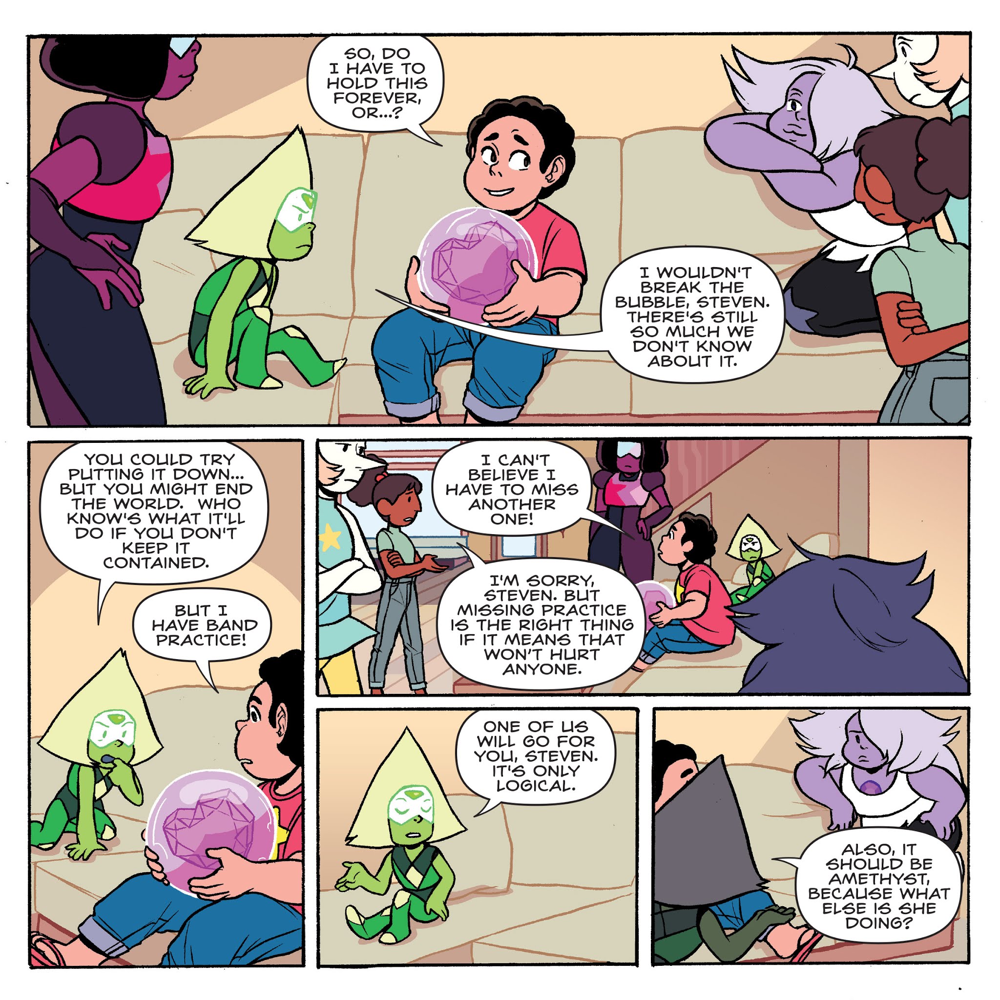 Read online Steven Universe: Harmony comic -  Issue #1 - 18