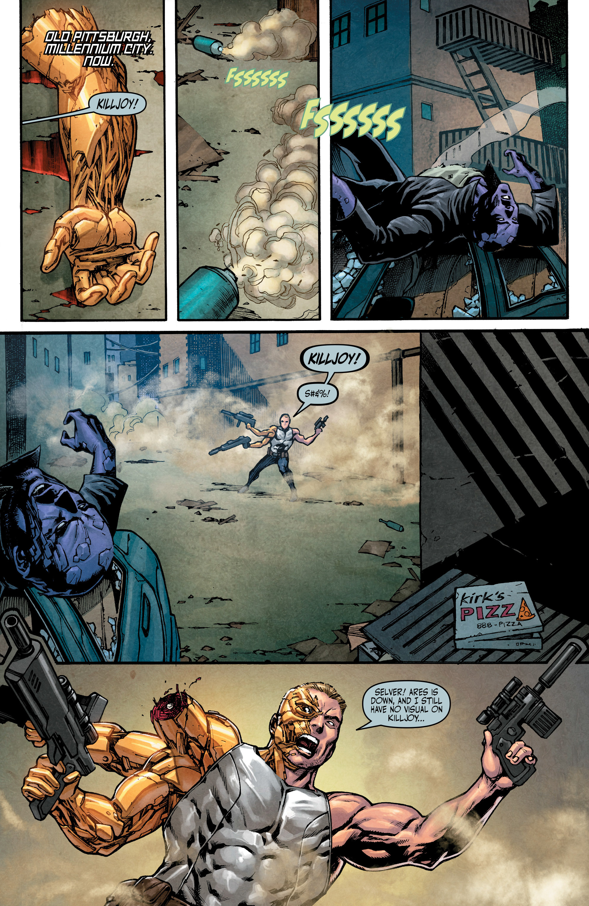 Read online Cyberforce (2012) comic -  Issue #10 - 10