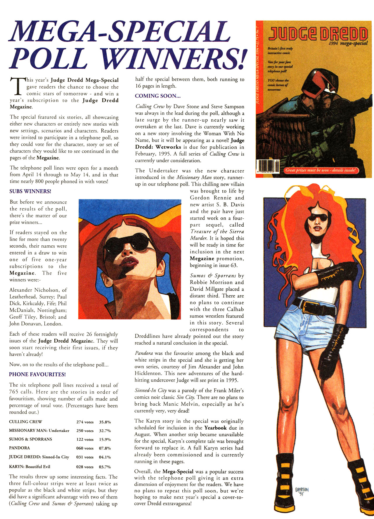 Read online Judge Dredd: The Megazine (vol. 2) comic -  Issue #58 - 22