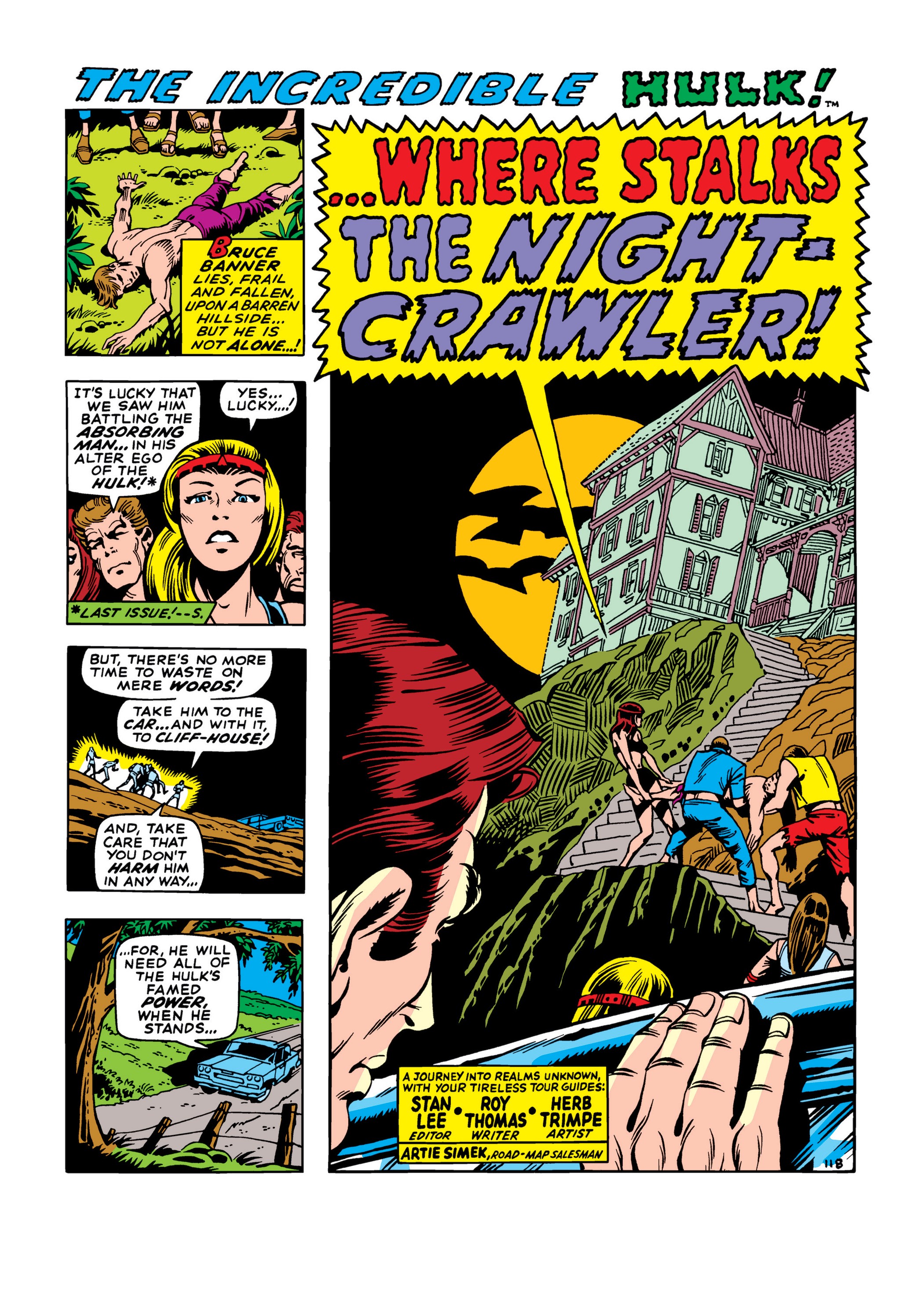 Read online Marvel Masterworks: The Incredible Hulk comic -  Issue # TPB 6 (Part 1) - 94