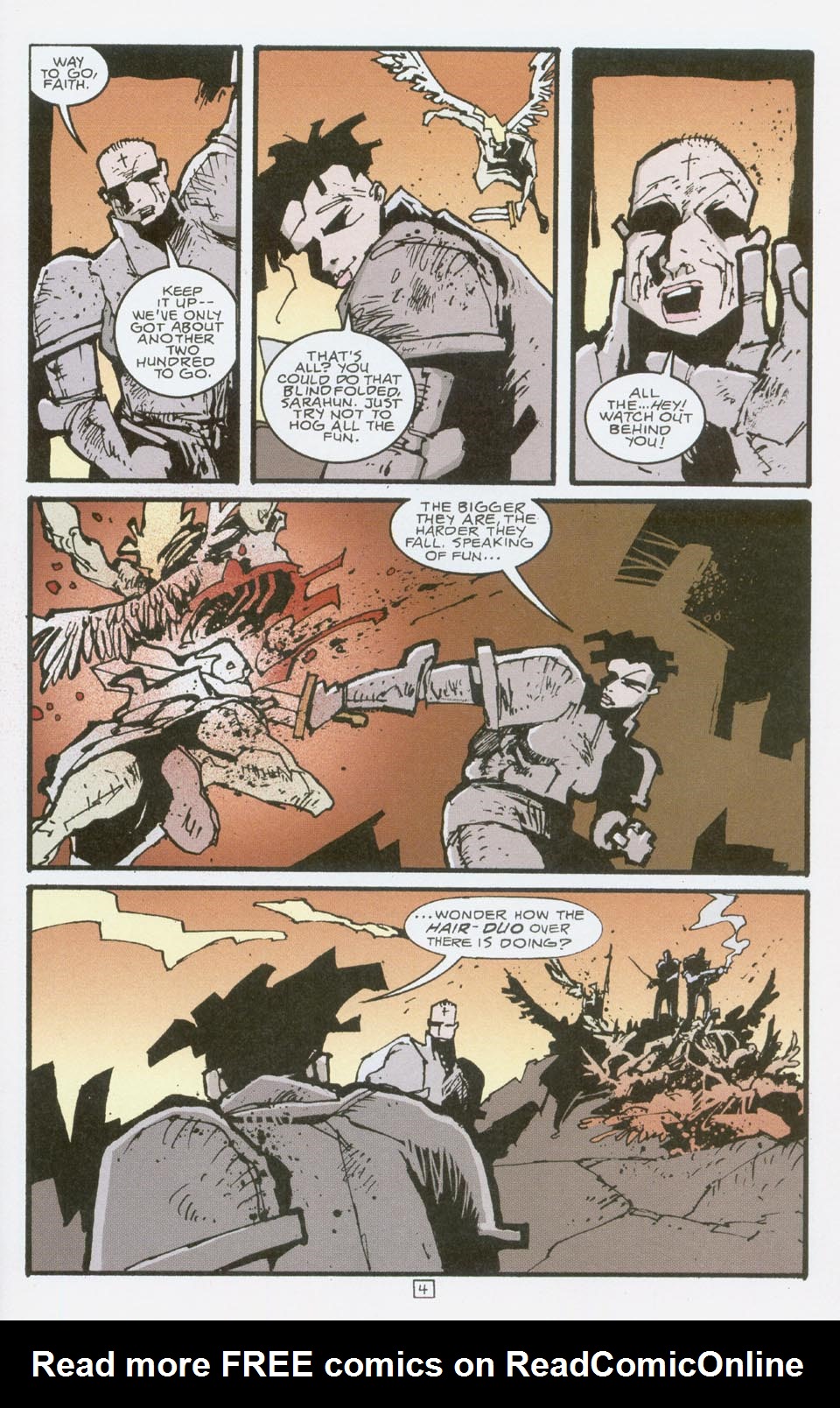 Read online Faith (1999) comic -  Issue #4 - 6