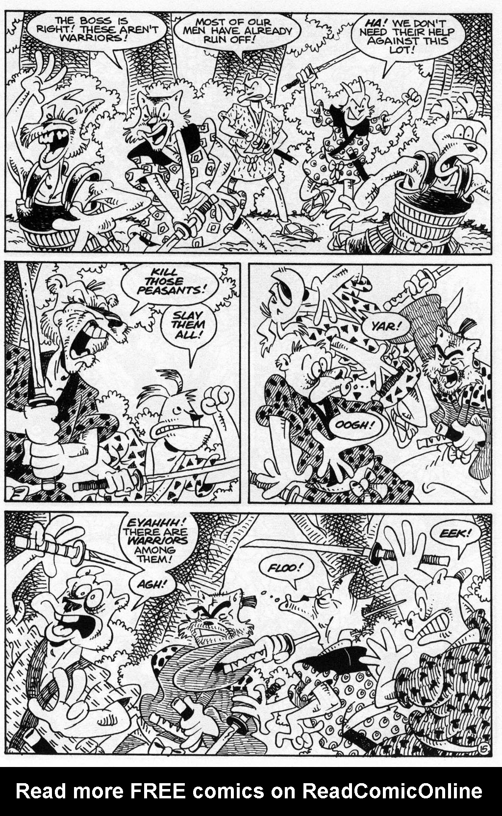 Usagi Yojimbo (1996) Issue #59 #59 - English 17