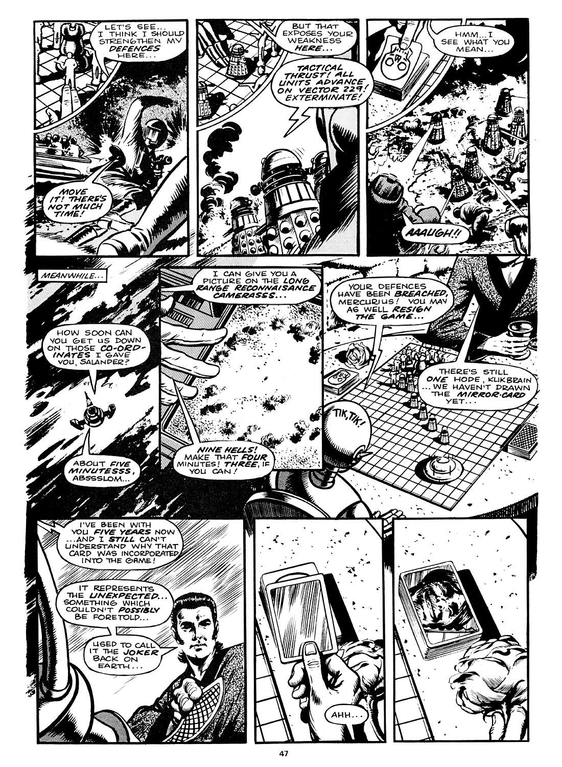 Read online Marvel Graphic Novel comic -  Issue #4 Abslom Daak, Dalek Killer - 46