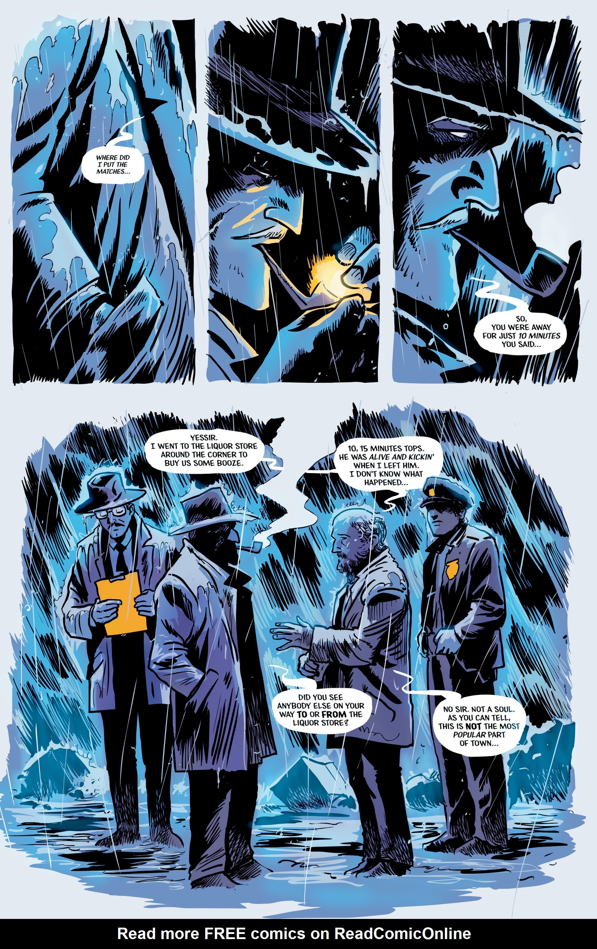 Read online Will Eisner's The Spirit: The Corpse Makers comic -  Issue #1 - 7