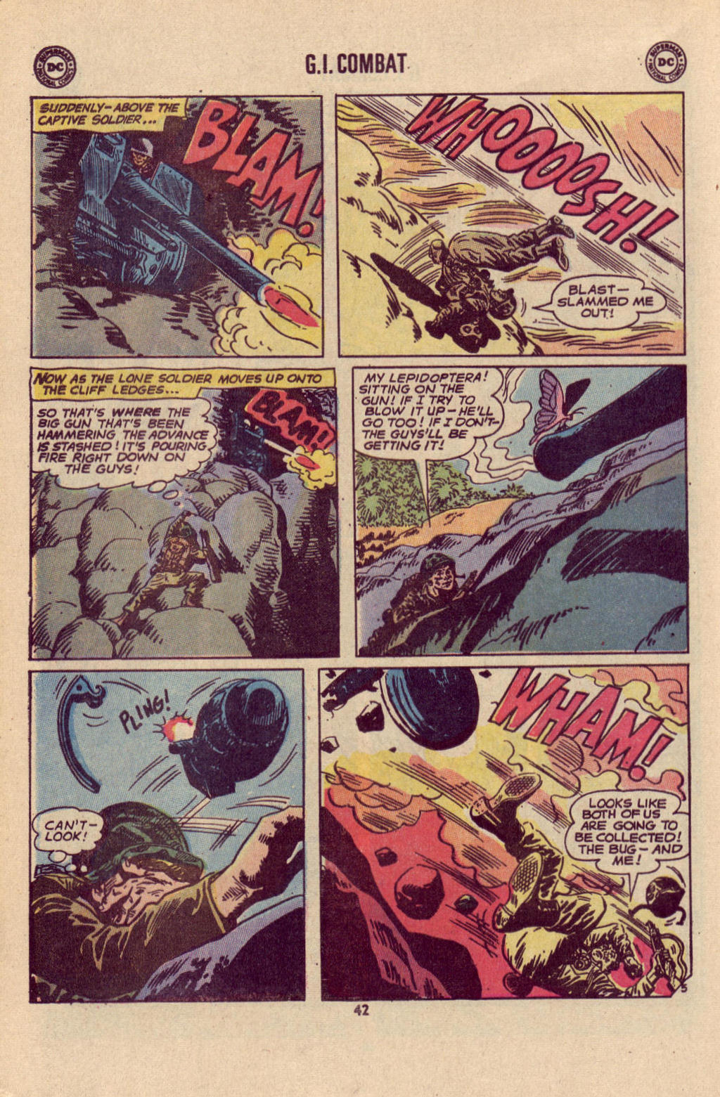 Read online G.I. Combat (1952) comic -  Issue #146 - 44