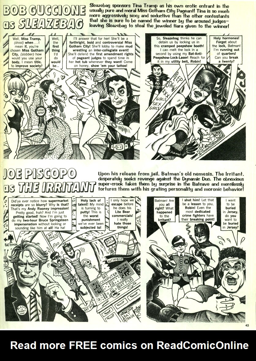 Read online Mad Batman Spectacular comic -  Issue # Full - 46