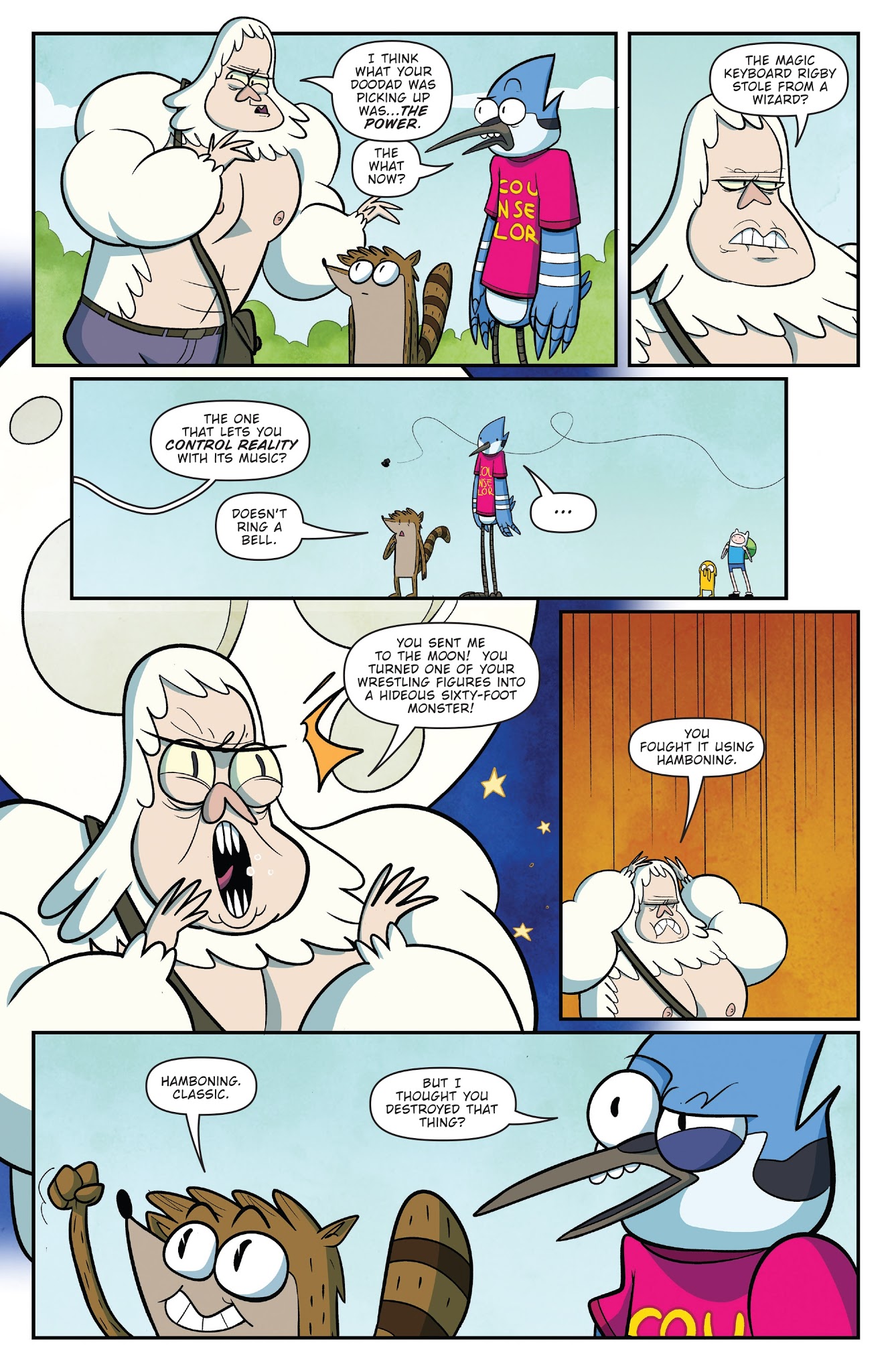 Read online Adventure Time/Regular Show comic -  Issue #2 - 7