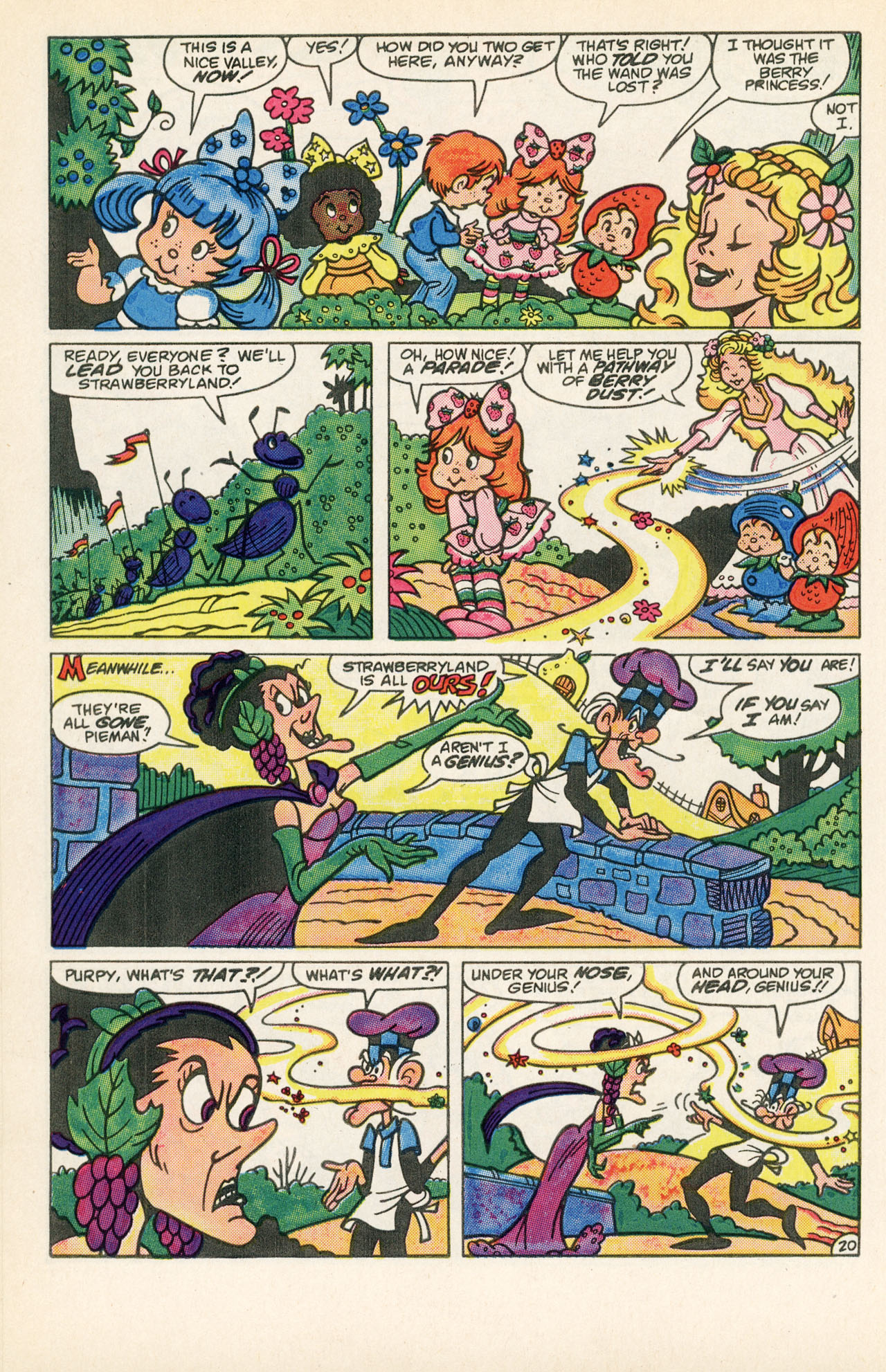 Read online Strawberry Shortcake (1985) comic -  Issue #5 - 32