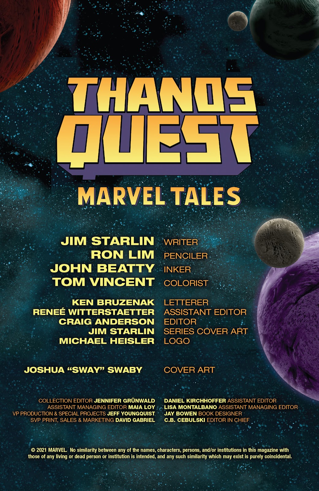 <{ $series->title }} issue Thanos Quest - Page 2