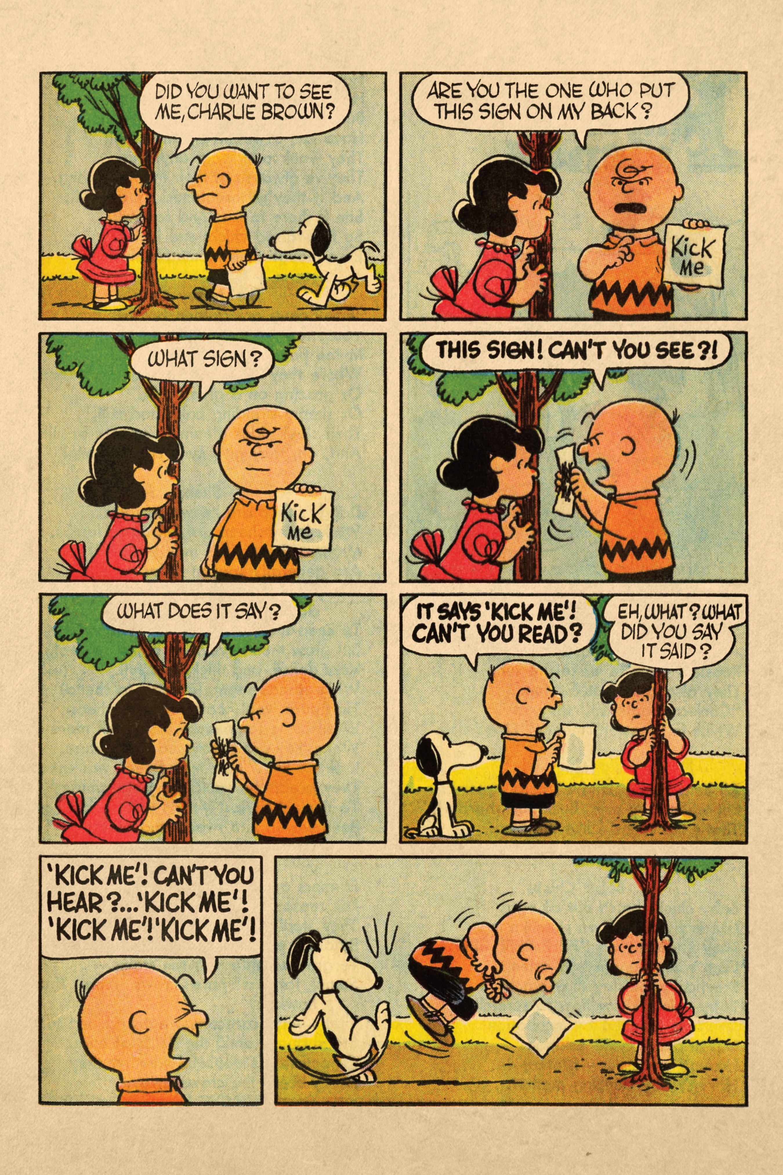 Read online Peanuts Dell Archive comic -  Issue # TPB (Part 1) - 76