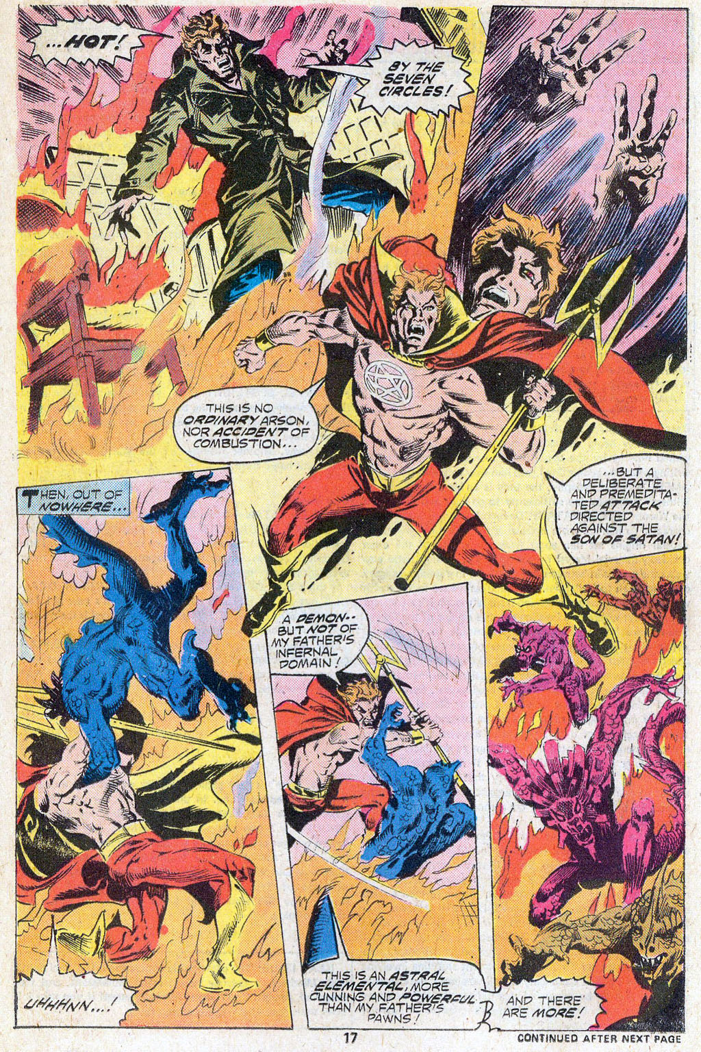 Read online Son of Satan comic -  Issue #6 - 14