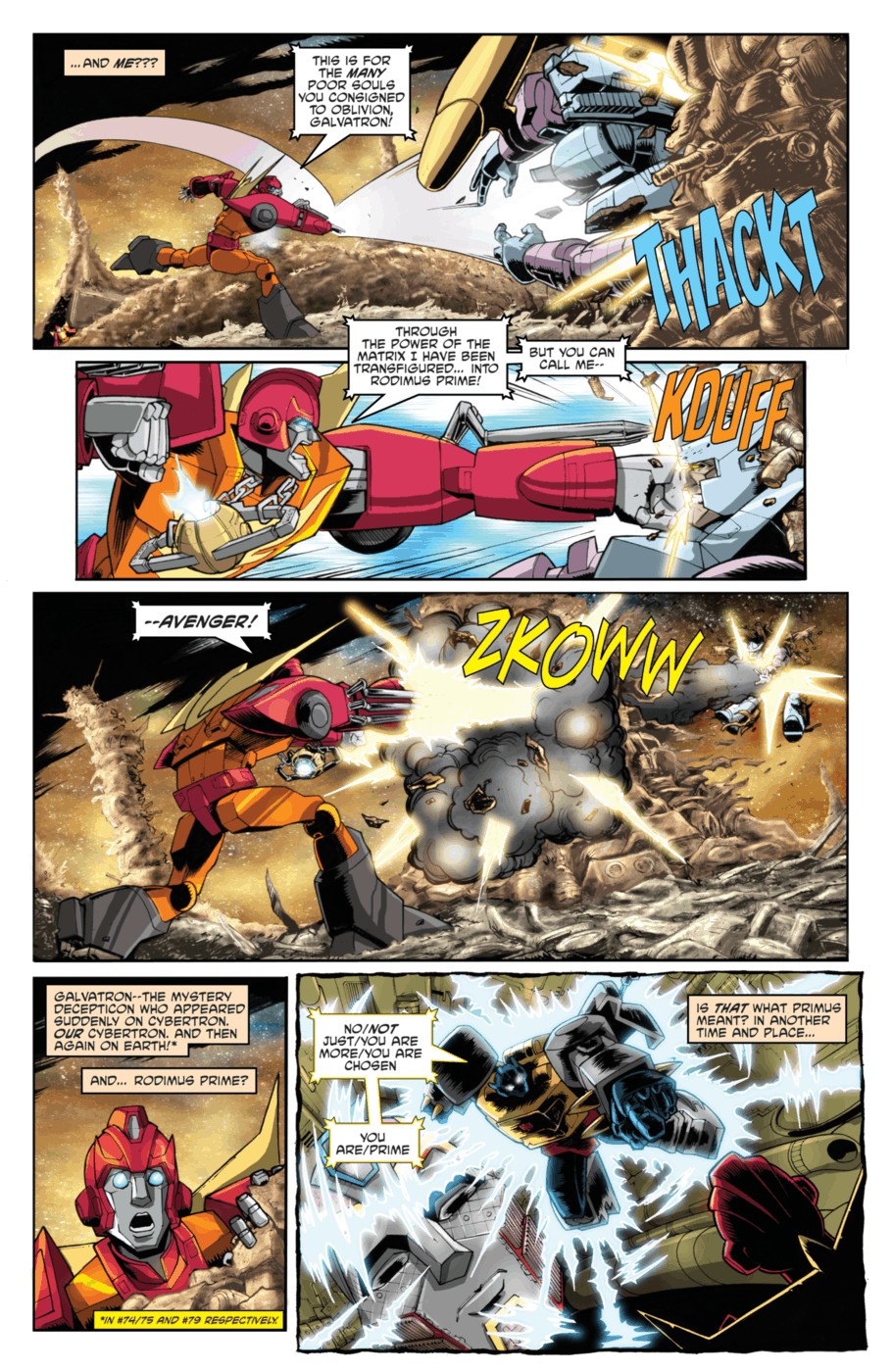 Read online The Transformers: Regeneration One comic -  Issue #0 - 22