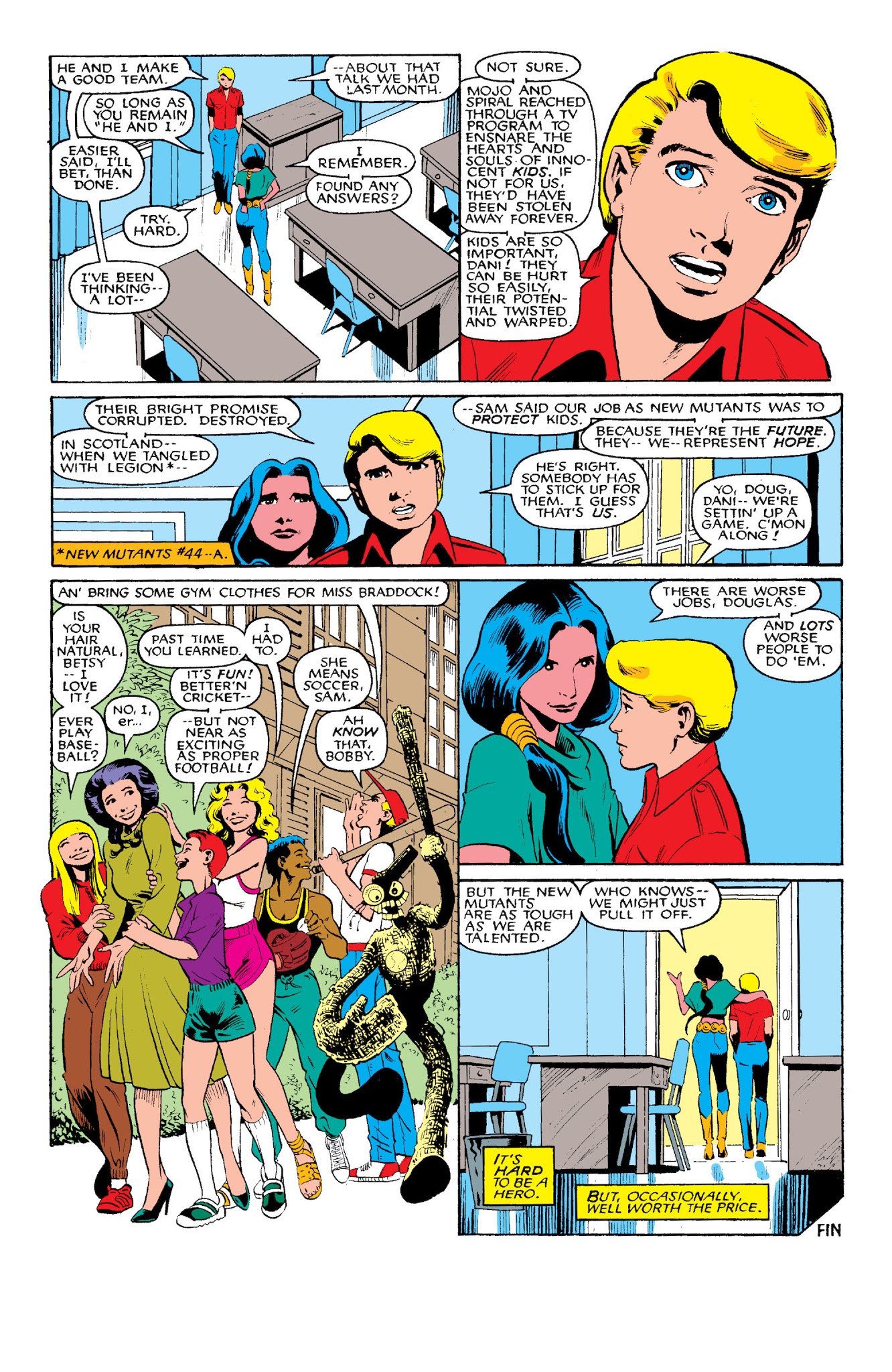 Read online New Mutants Classic comic -  Issue # TPB 6 - 145