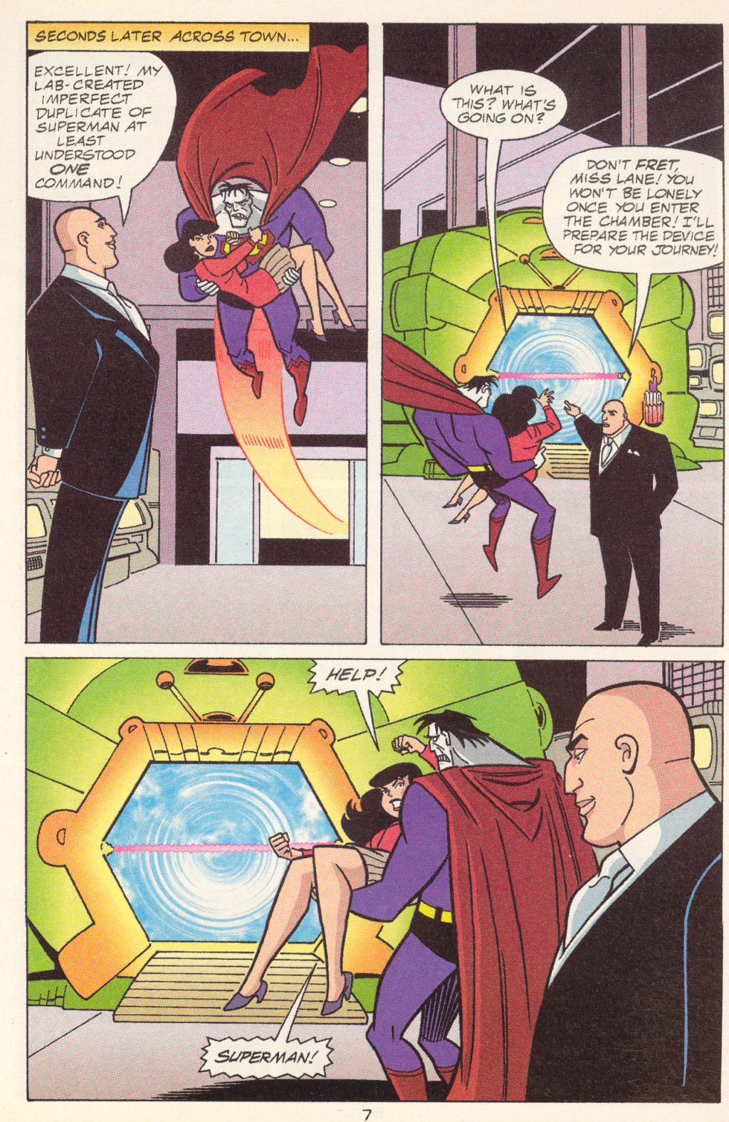 Read online Superman Adventures comic -  Issue # _Special - Dimension of the Dark Shadows - 9