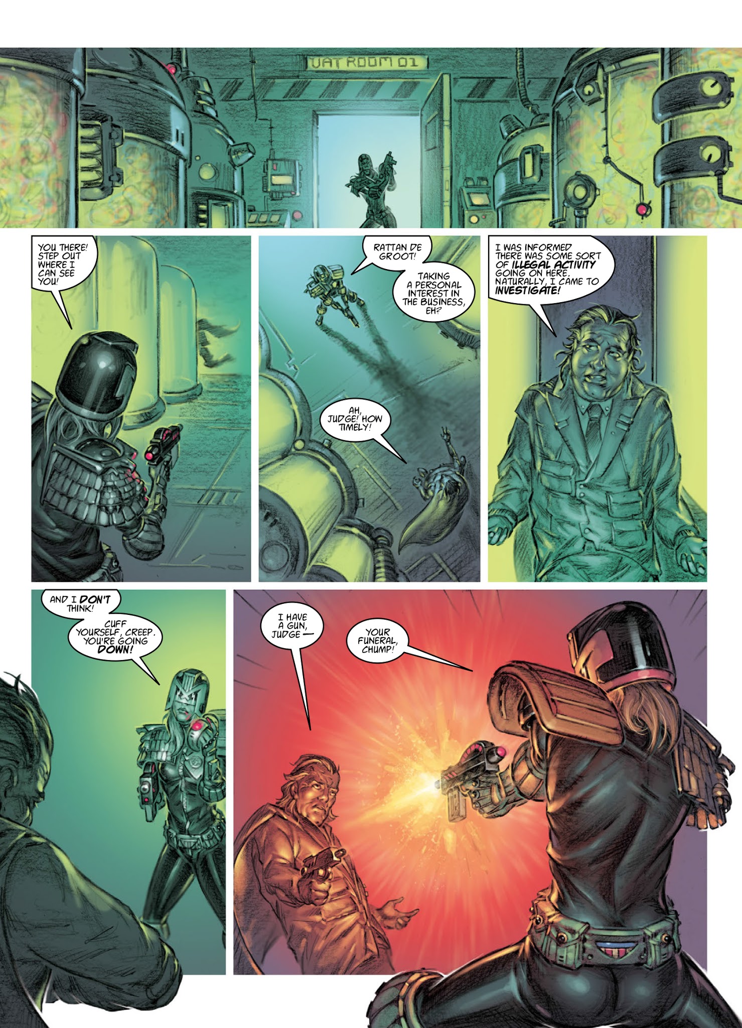 Read online Judge Anderson: The Psi Files comic -  Issue # TPB 5 - 200