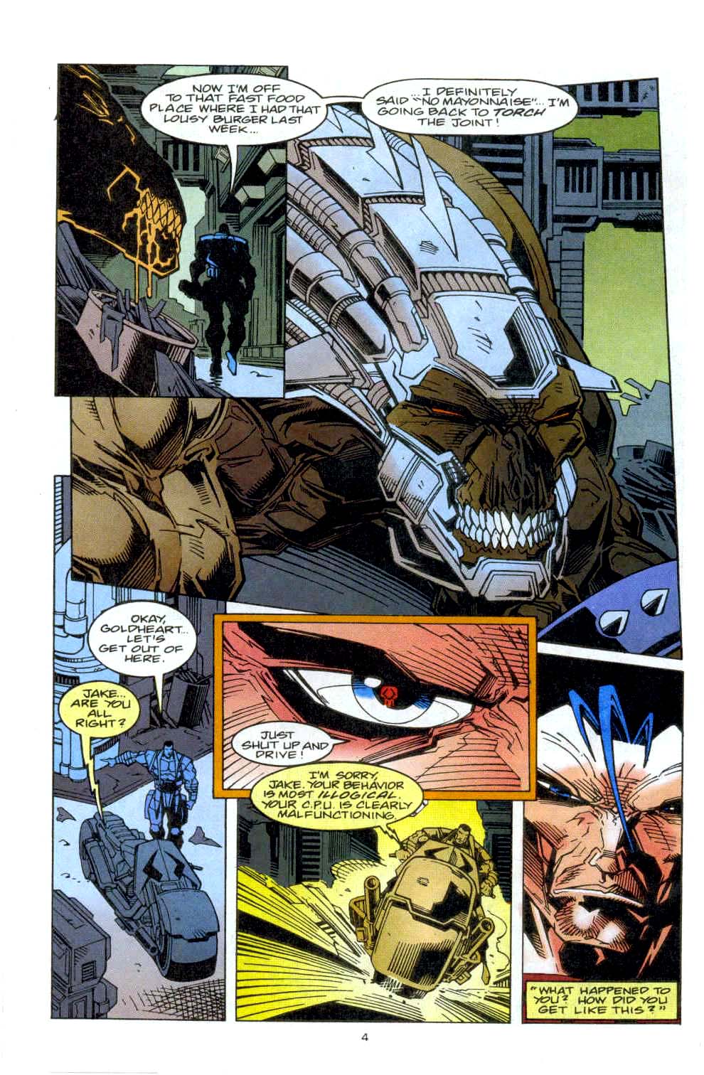 Read online Punisher 2099 comic -  Issue #25 - 5