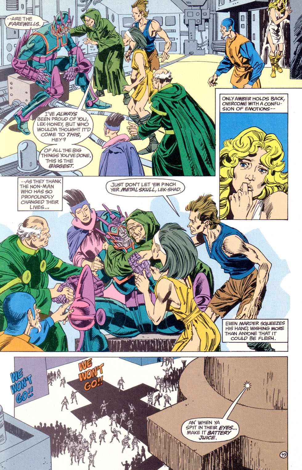 Read online Electric Warrior comic -  Issue #18 - 21