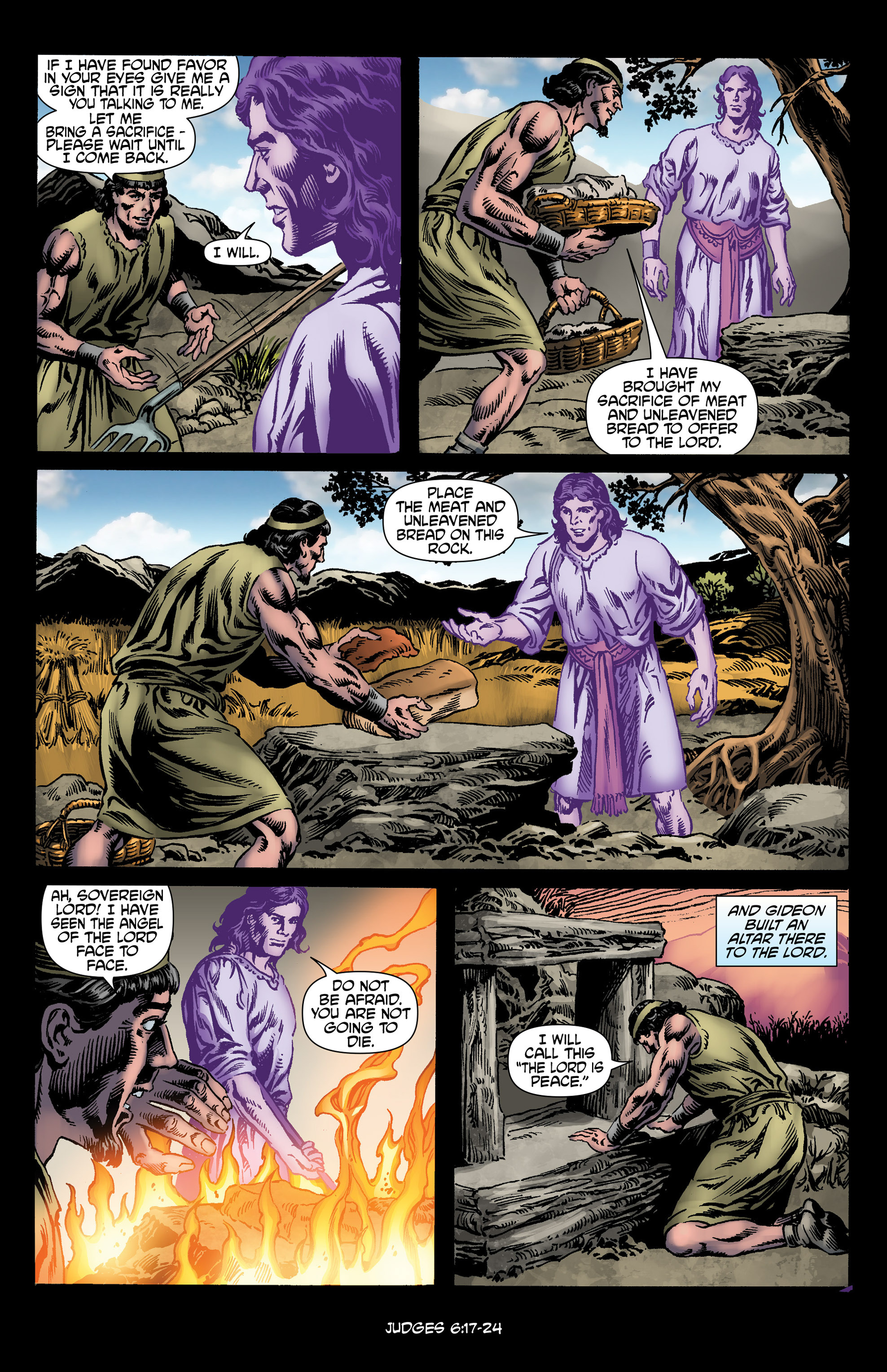 Read online The Kingstone Bible comic -  Issue #4 - 32