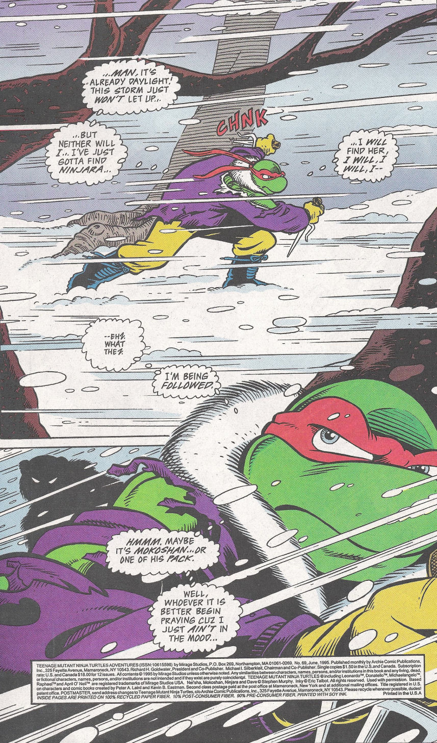 Read online Teenage Mutant Ninja Turtles Adventures (1989) comic -  Issue #69 - 3