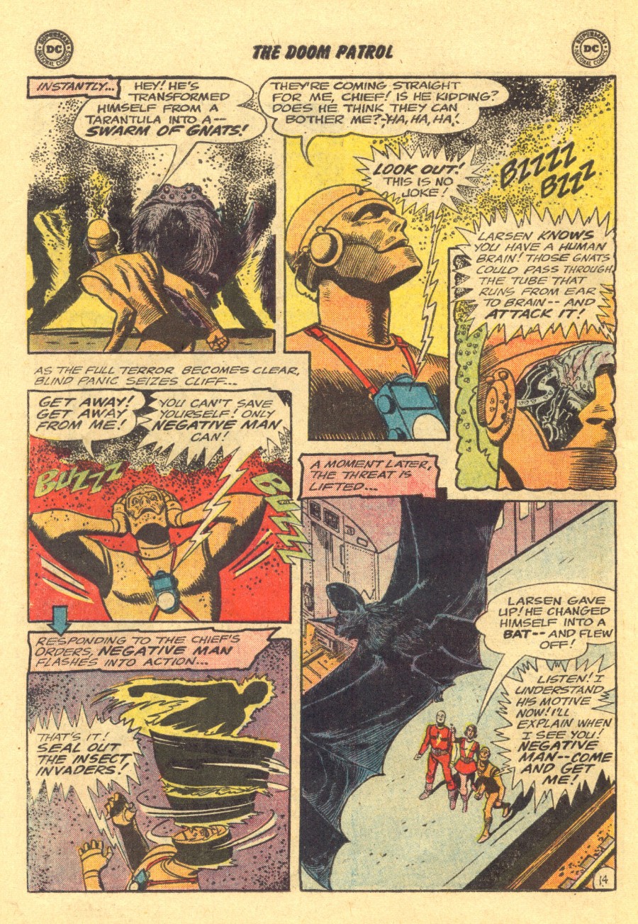 Read online Doom Patrol (1964) comic -  Issue #89 - 18