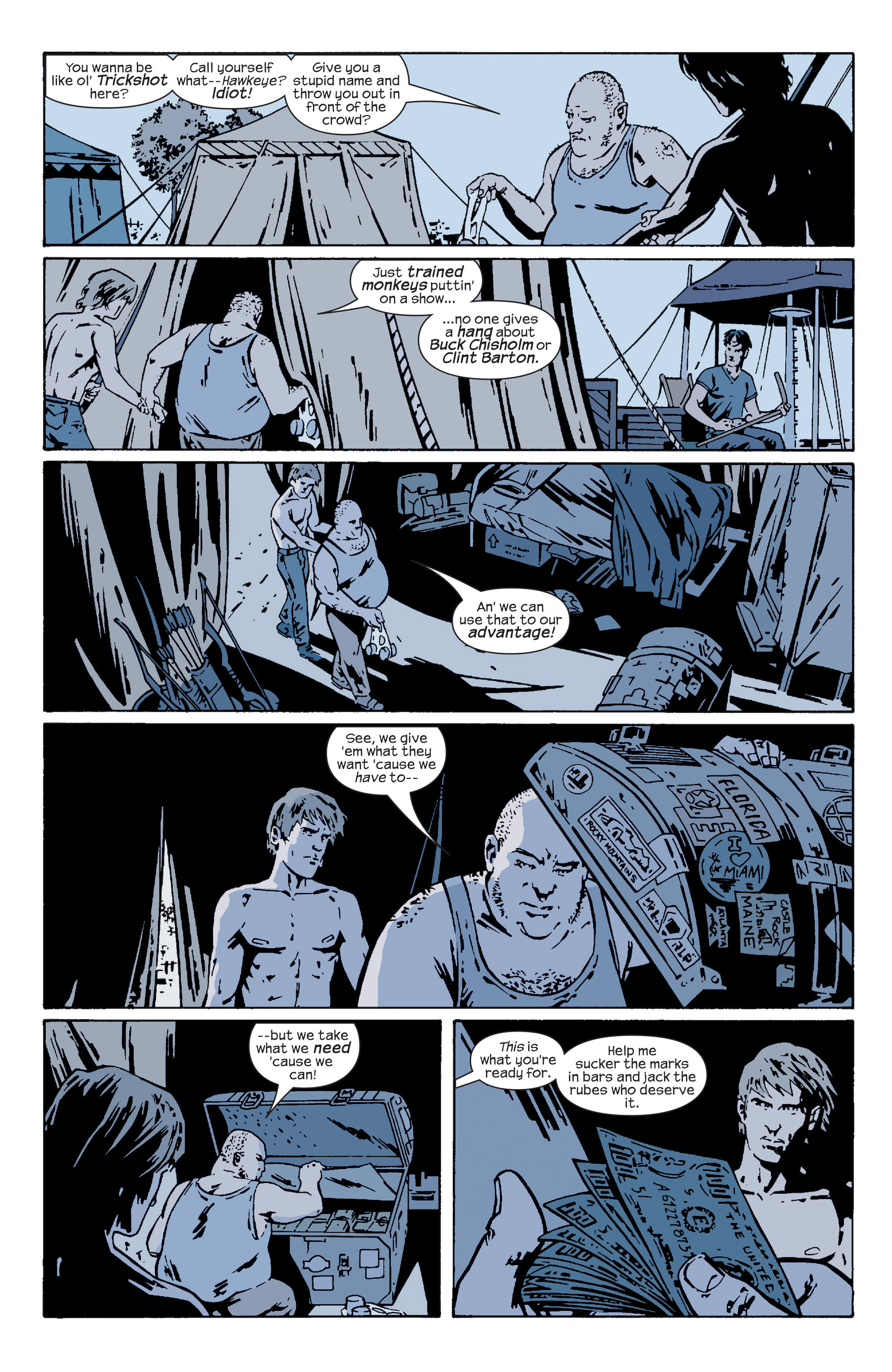 Read online Hawkeye (2003) comic -  Issue #2 - 3