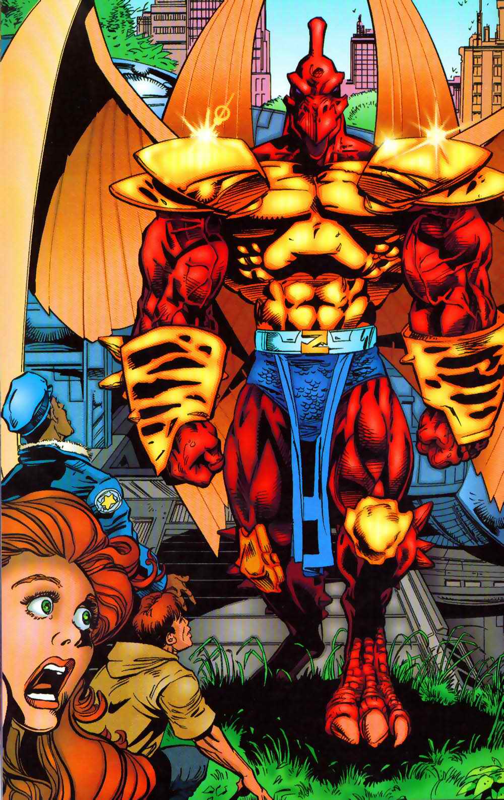Read online Leonard Nimoy's Primortals (1995) comic -  Issue #6 - 21