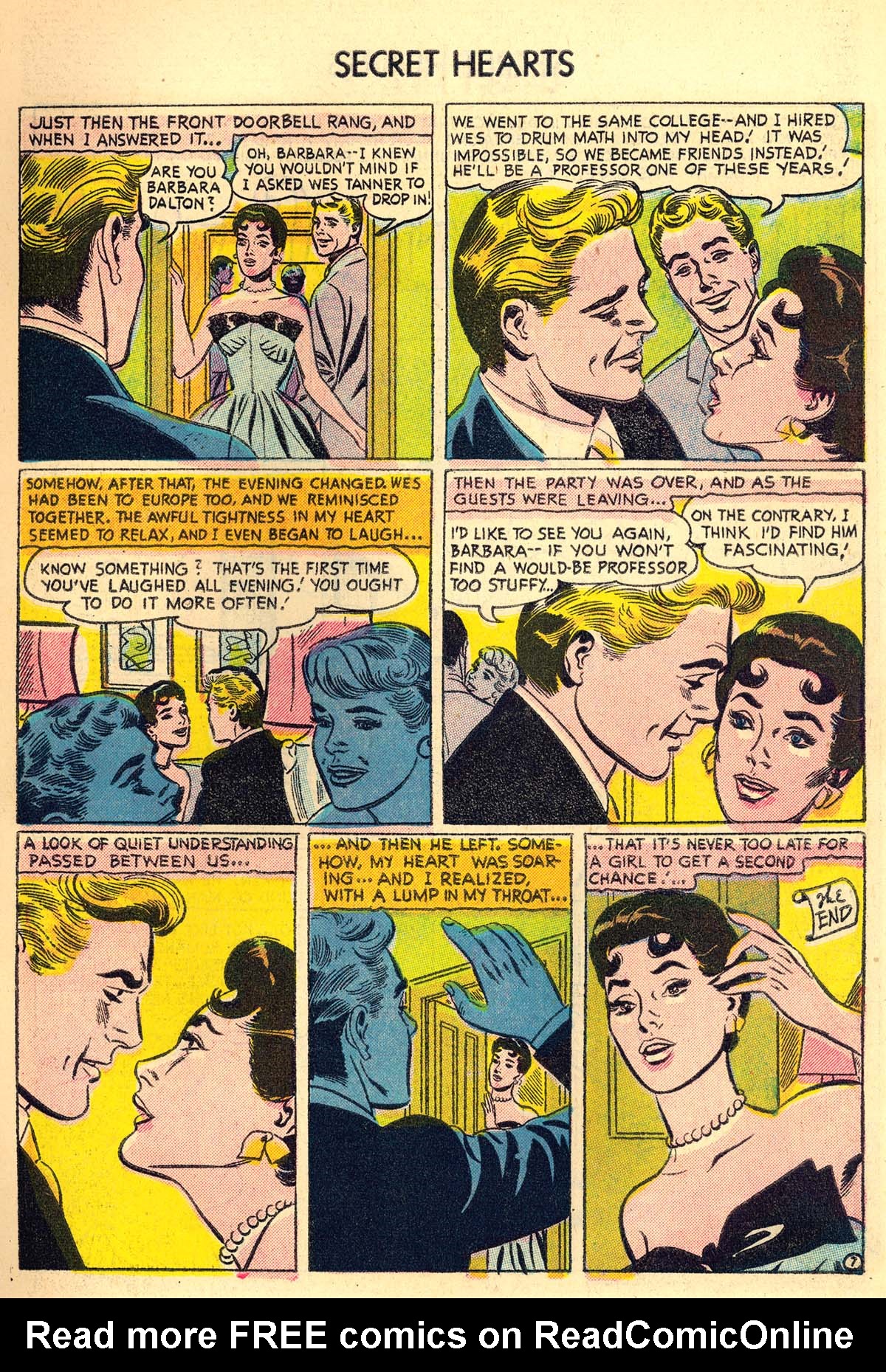 Read online Secret Hearts comic -  Issue #30 - 9