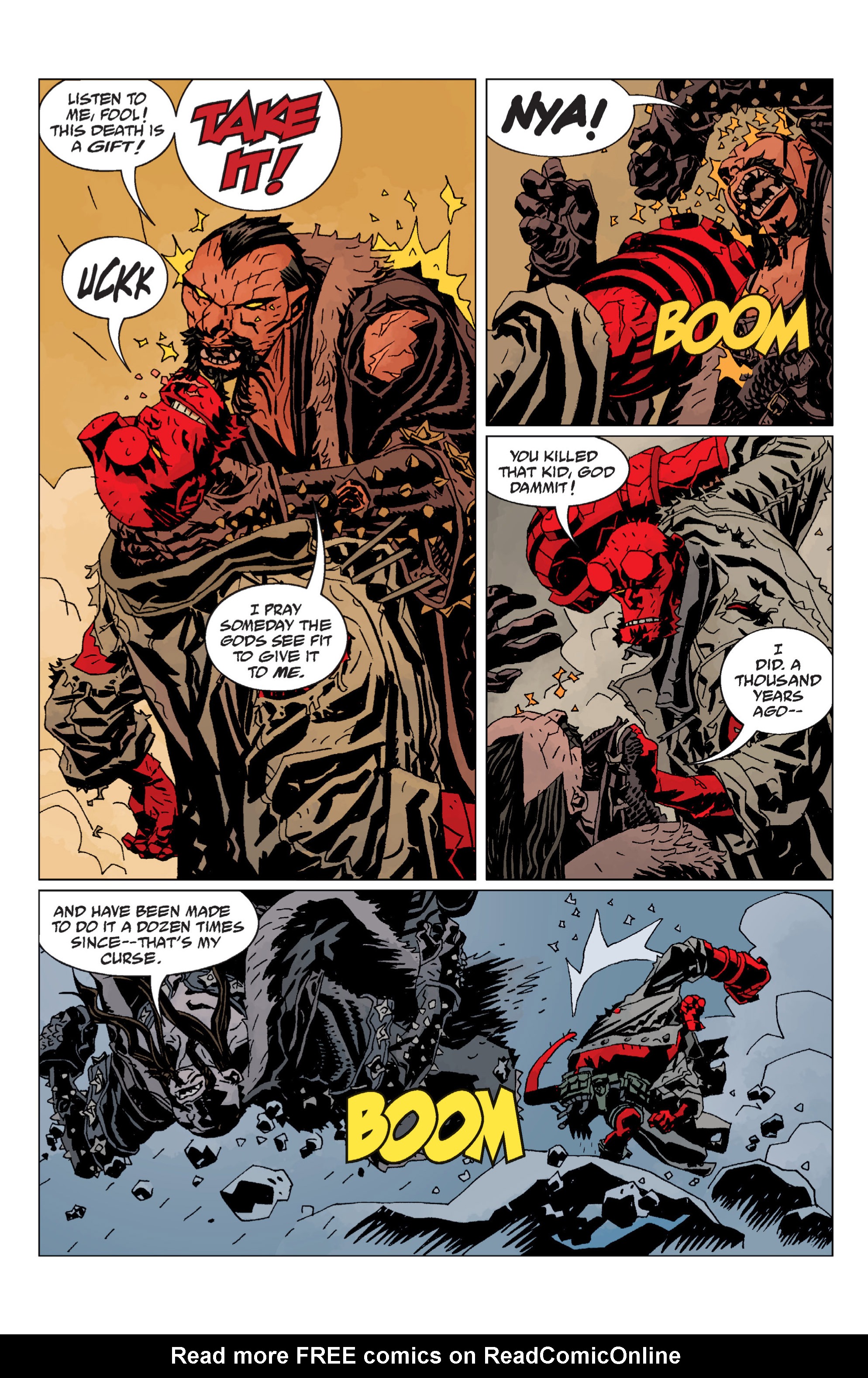 Read online Hellboy comic -  Issue #8 - 145