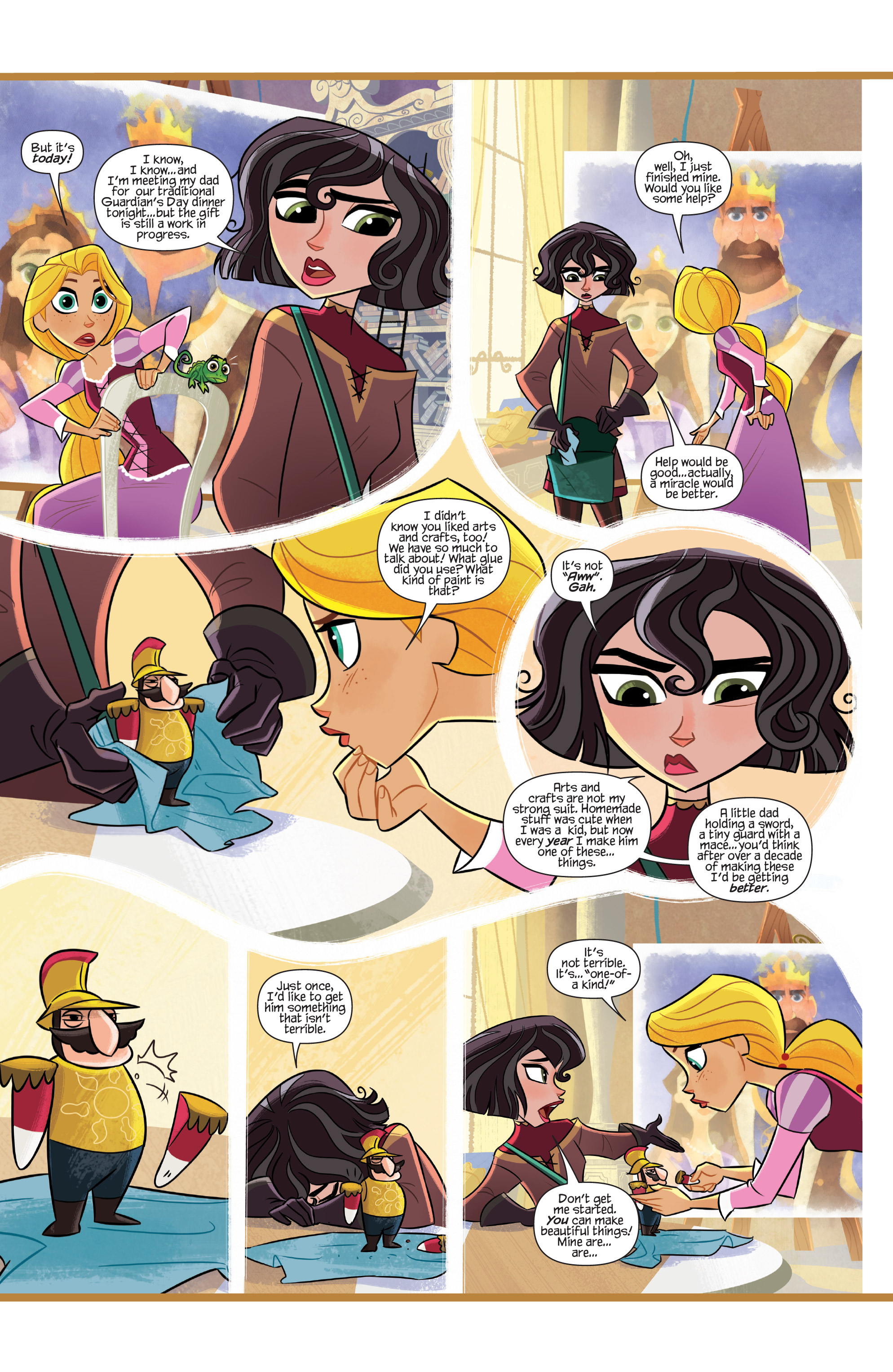 Read online Tangled: The Series: Hair It Is comic -  Issue # Full - 28