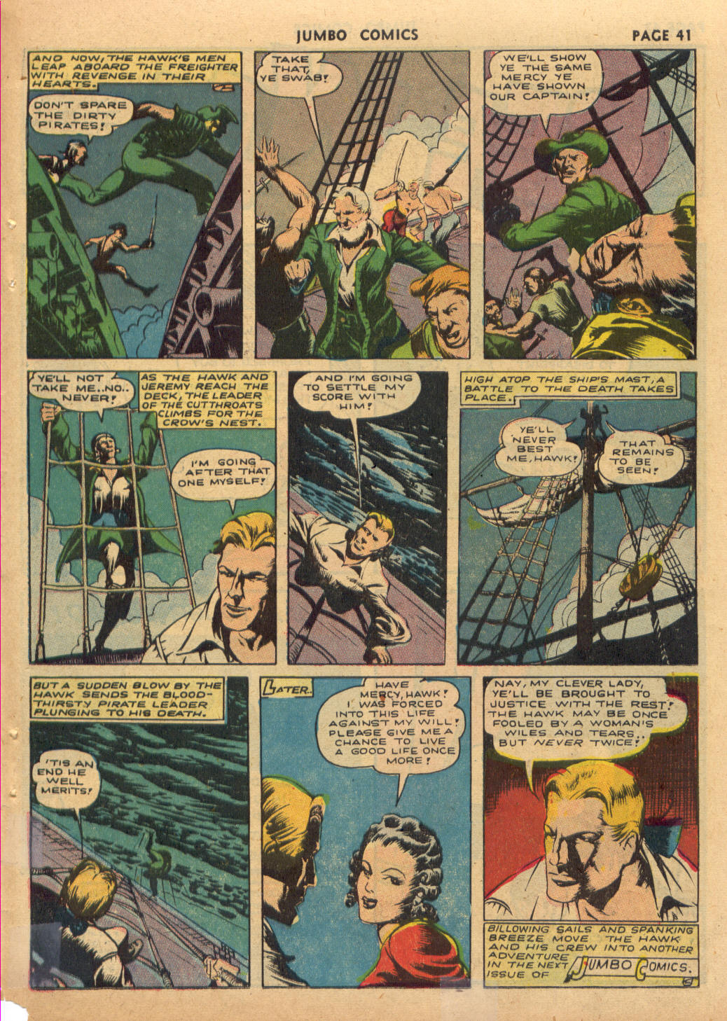 Read online Jumbo Comics comic -  Issue #45 - 43