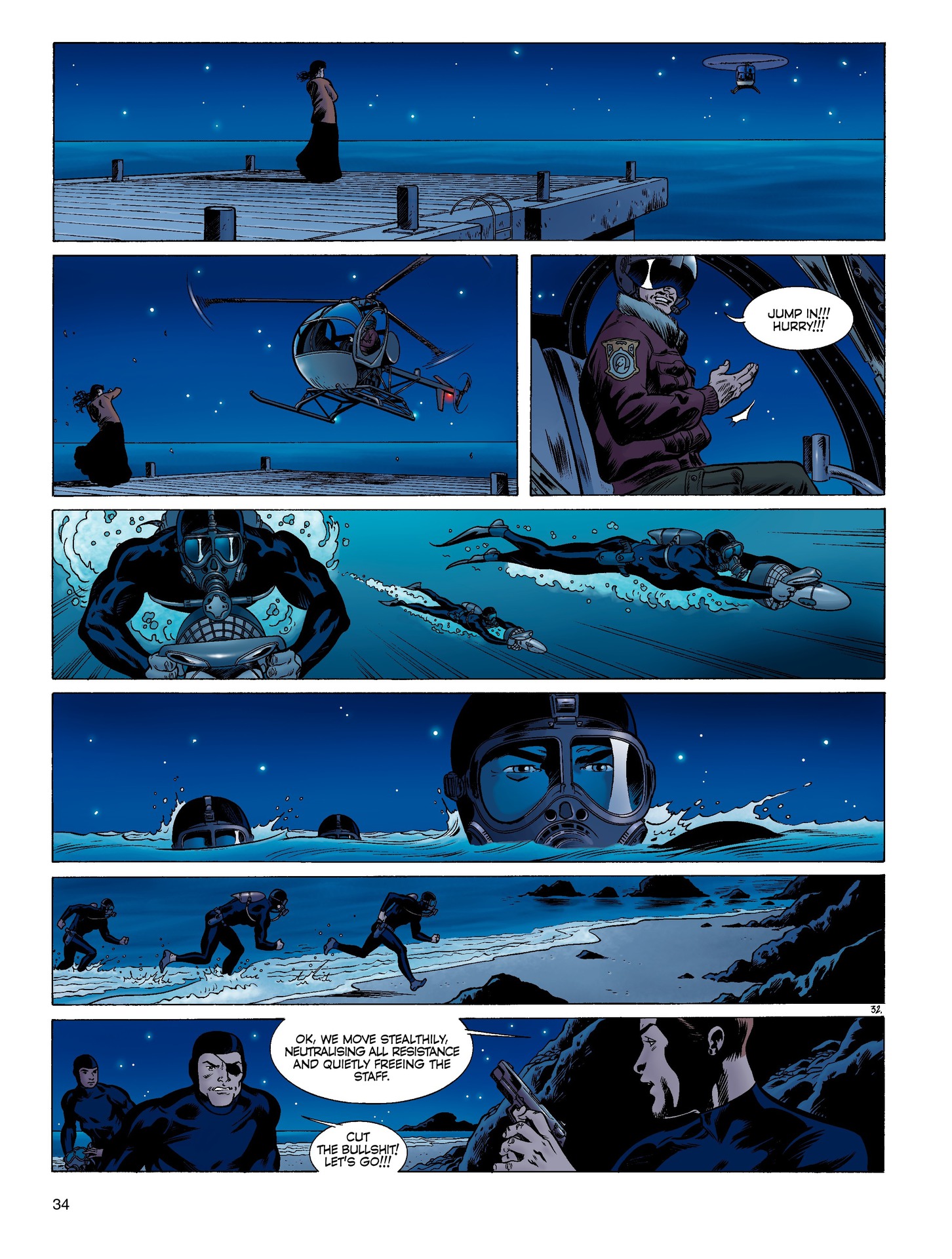 Read online Damocles comic -  Issue #4 - 34