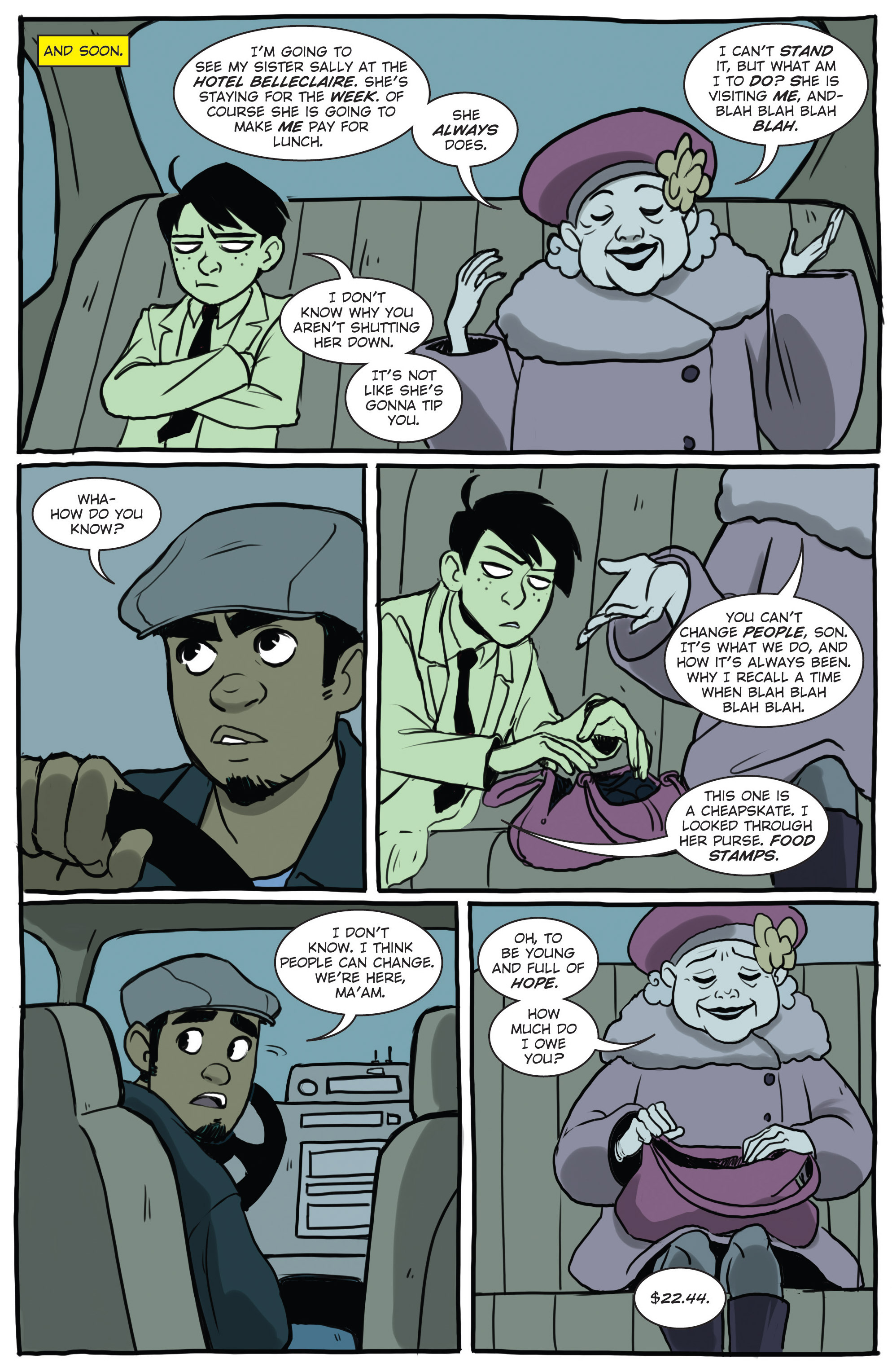 Read online Cyrus Perkins and the Haunted Taxicab comic -  Issue # TPB - 47