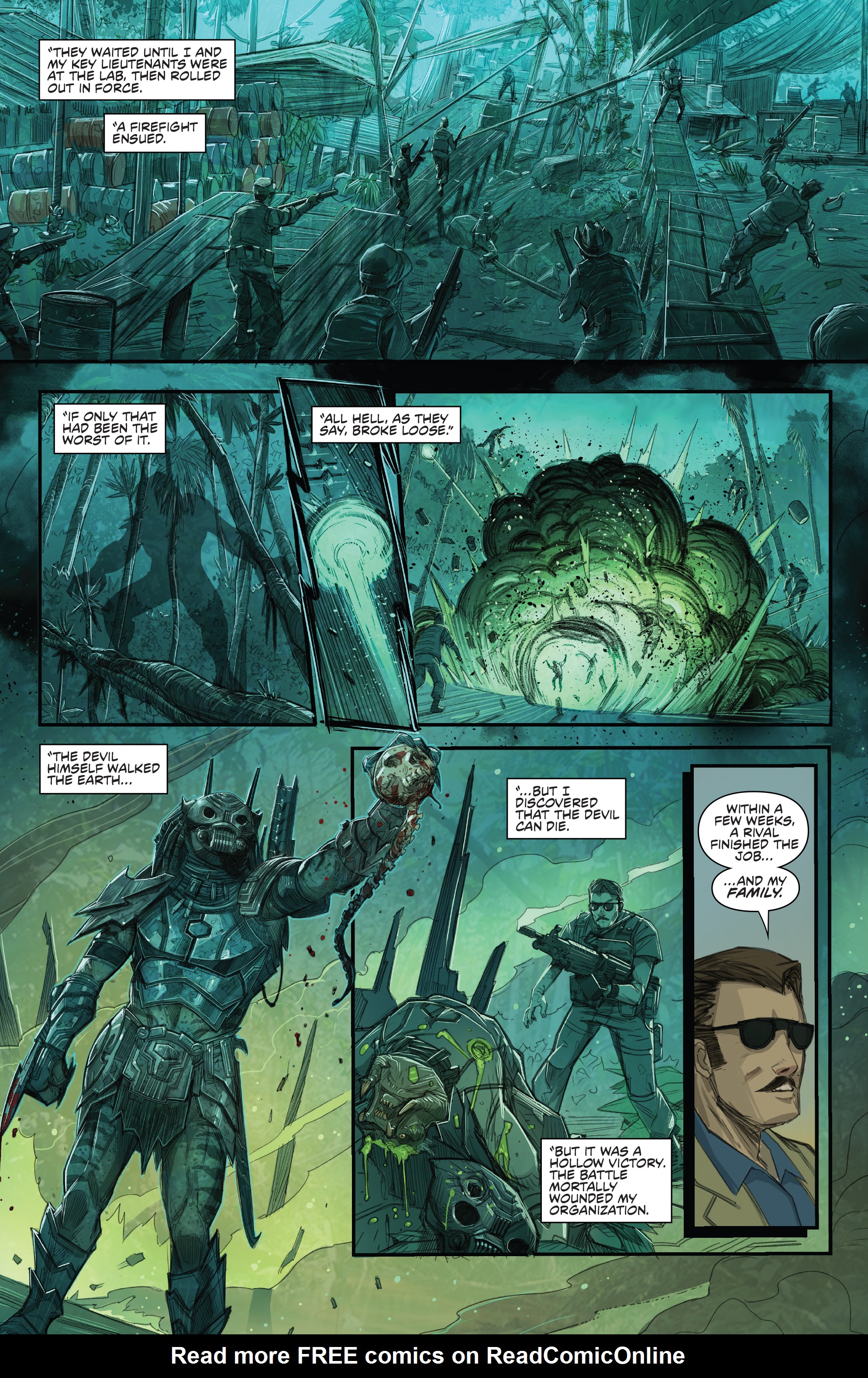 Read online Predator: Hunters comic -  Issue #1 - 21