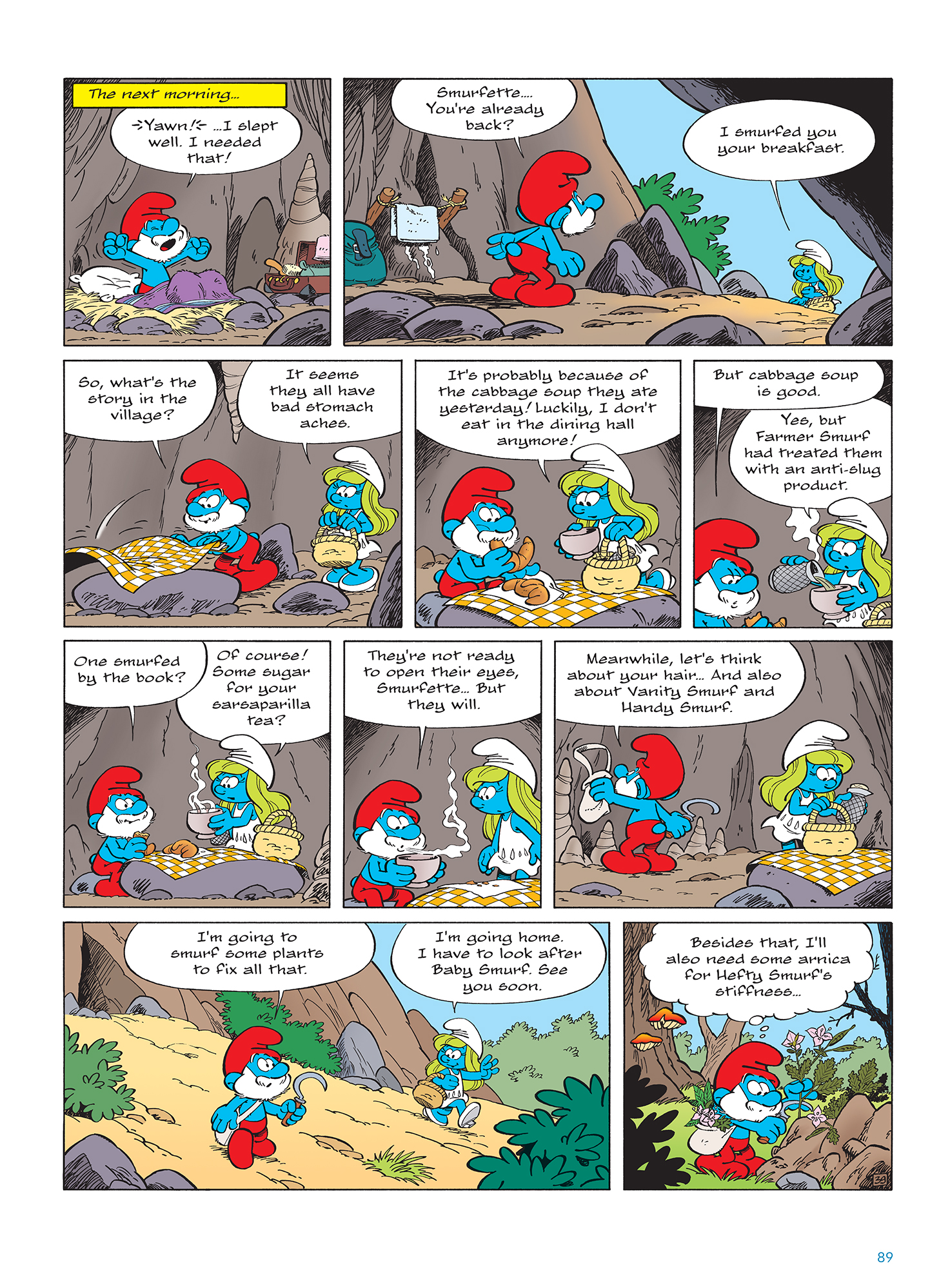 Read online The Smurfs Tales comic -  Issue # TPB 2 (Part 1) - 91