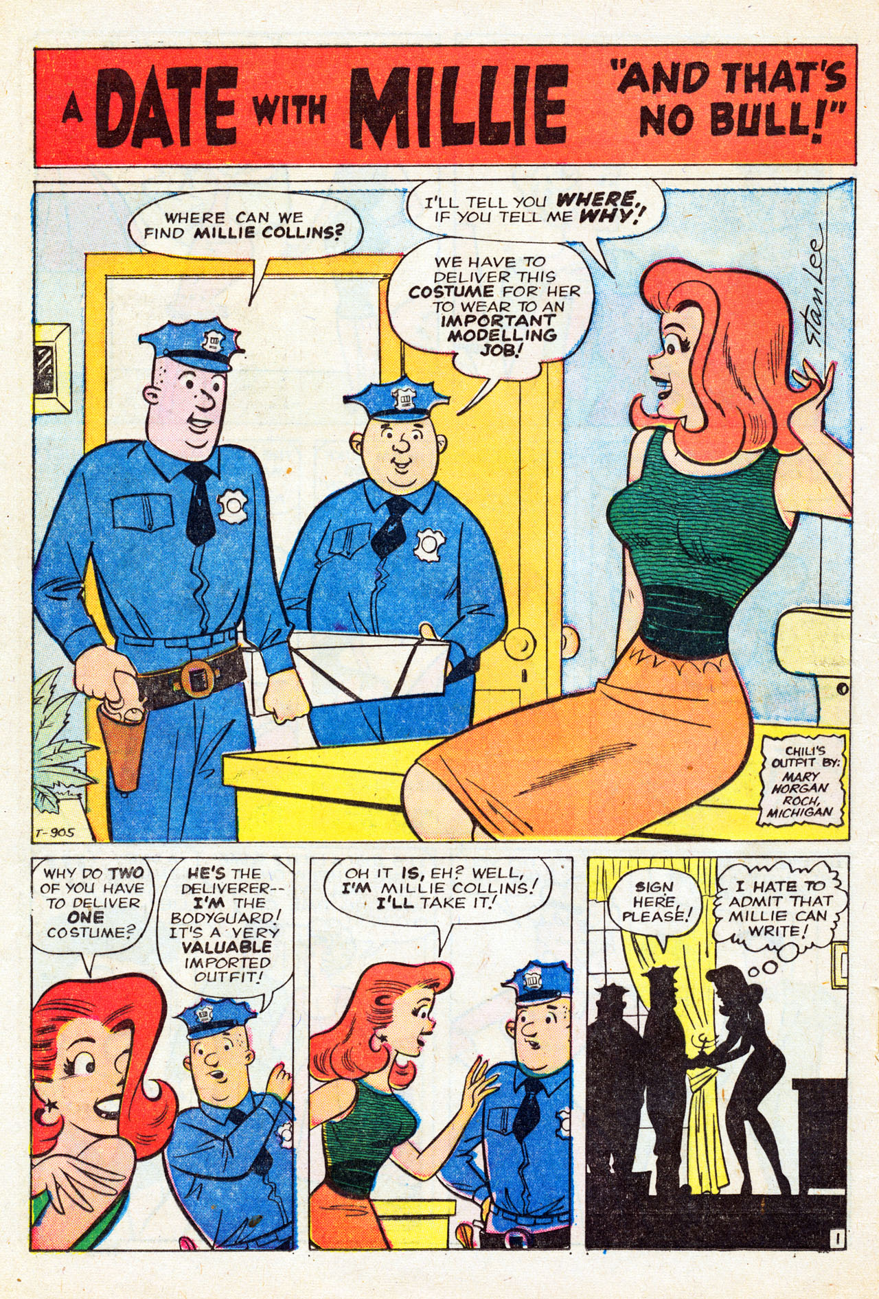 Read online A Date with Millie (1959) comic -  Issue #7 - 12