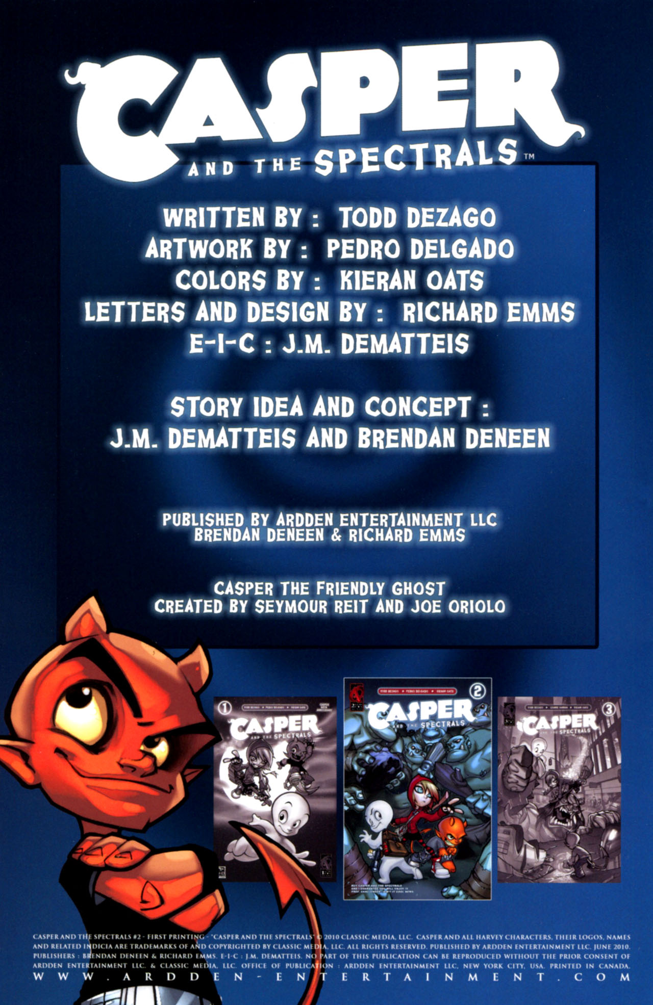 Read online Casper and the Spectrals comic -  Issue #2 - 2