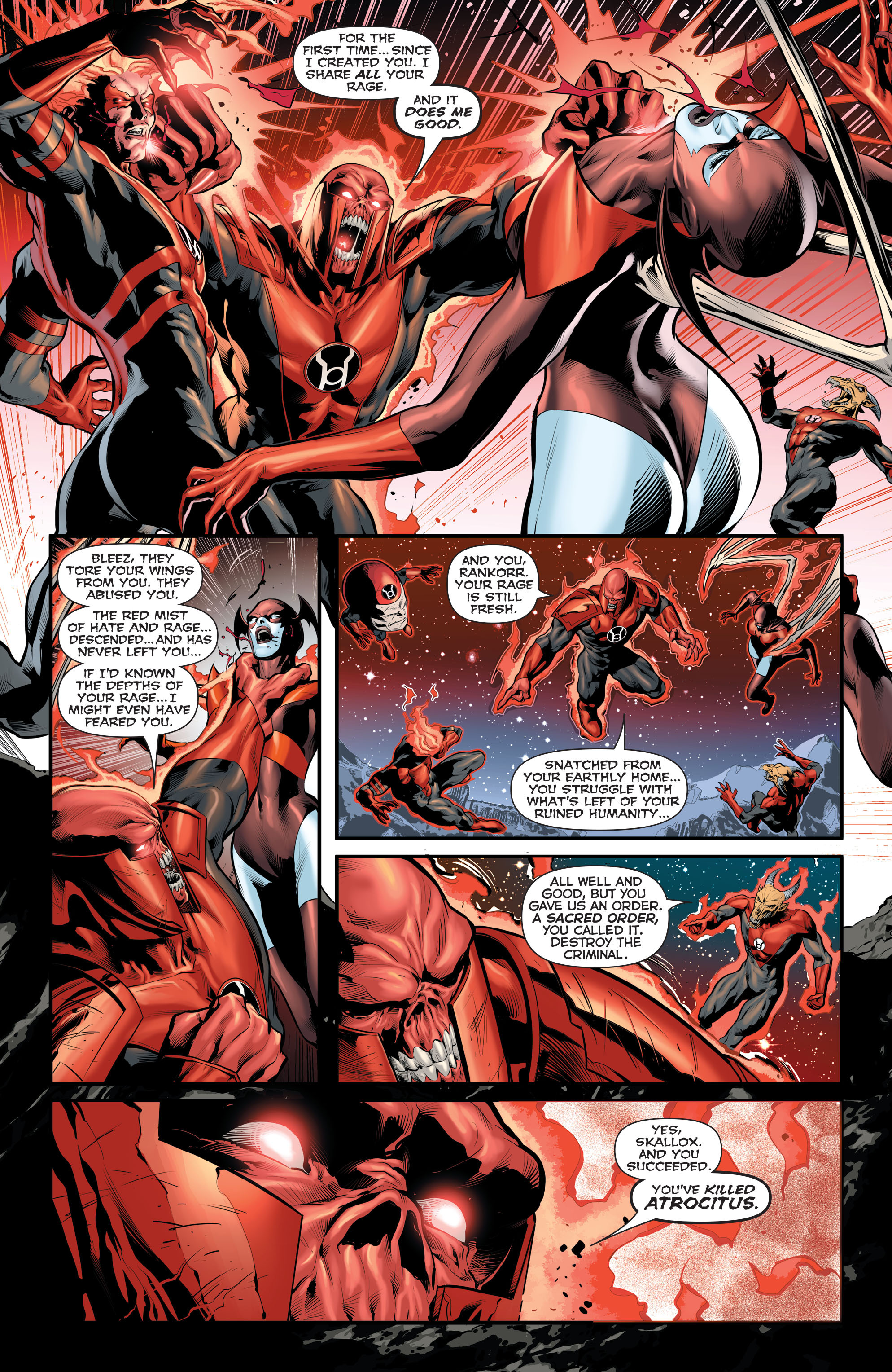 Read online Green Lantern: The Wrath of the First Lantern comic -  Issue # TPB - 252