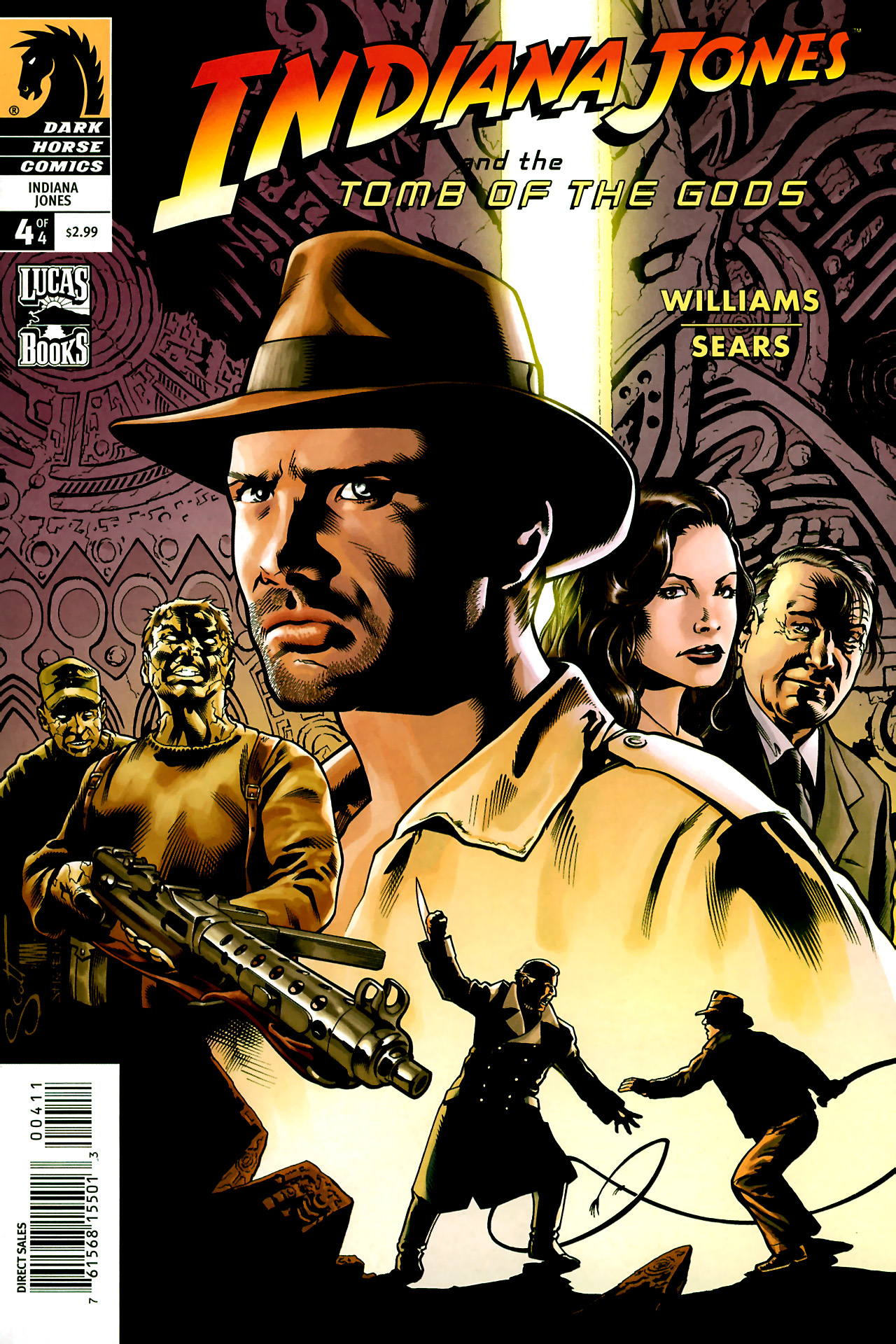 Read online Indiana Jones and the Tomb of the Gods comic -  Issue #4 - 1